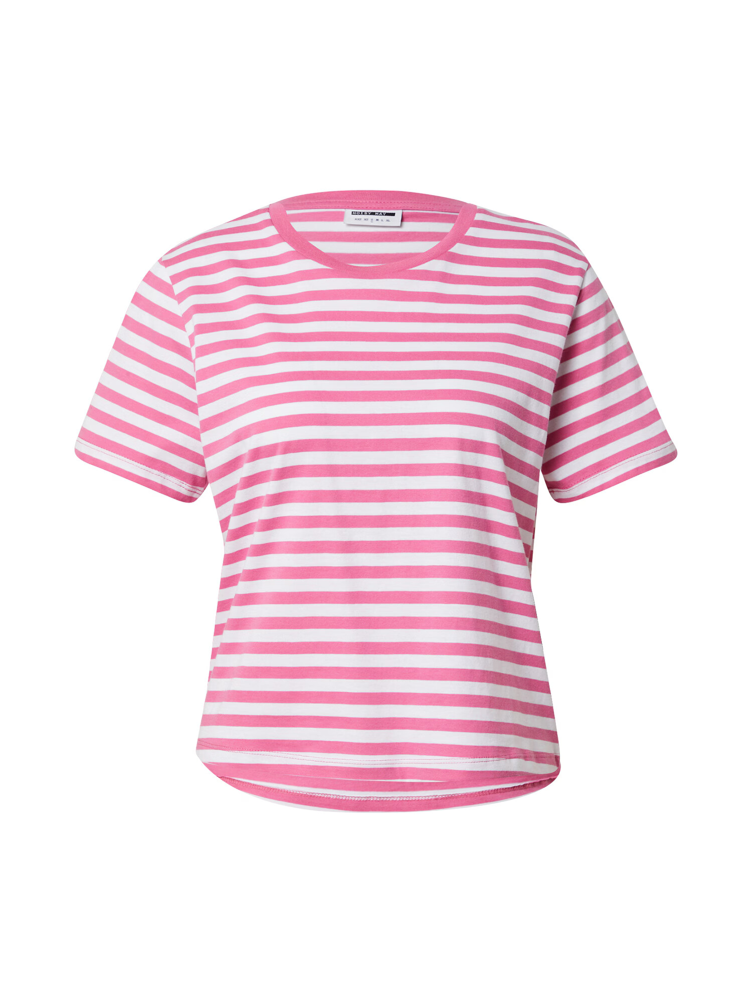 Noisy may Tricou 'ALICE' roz / alb - Pled.ro