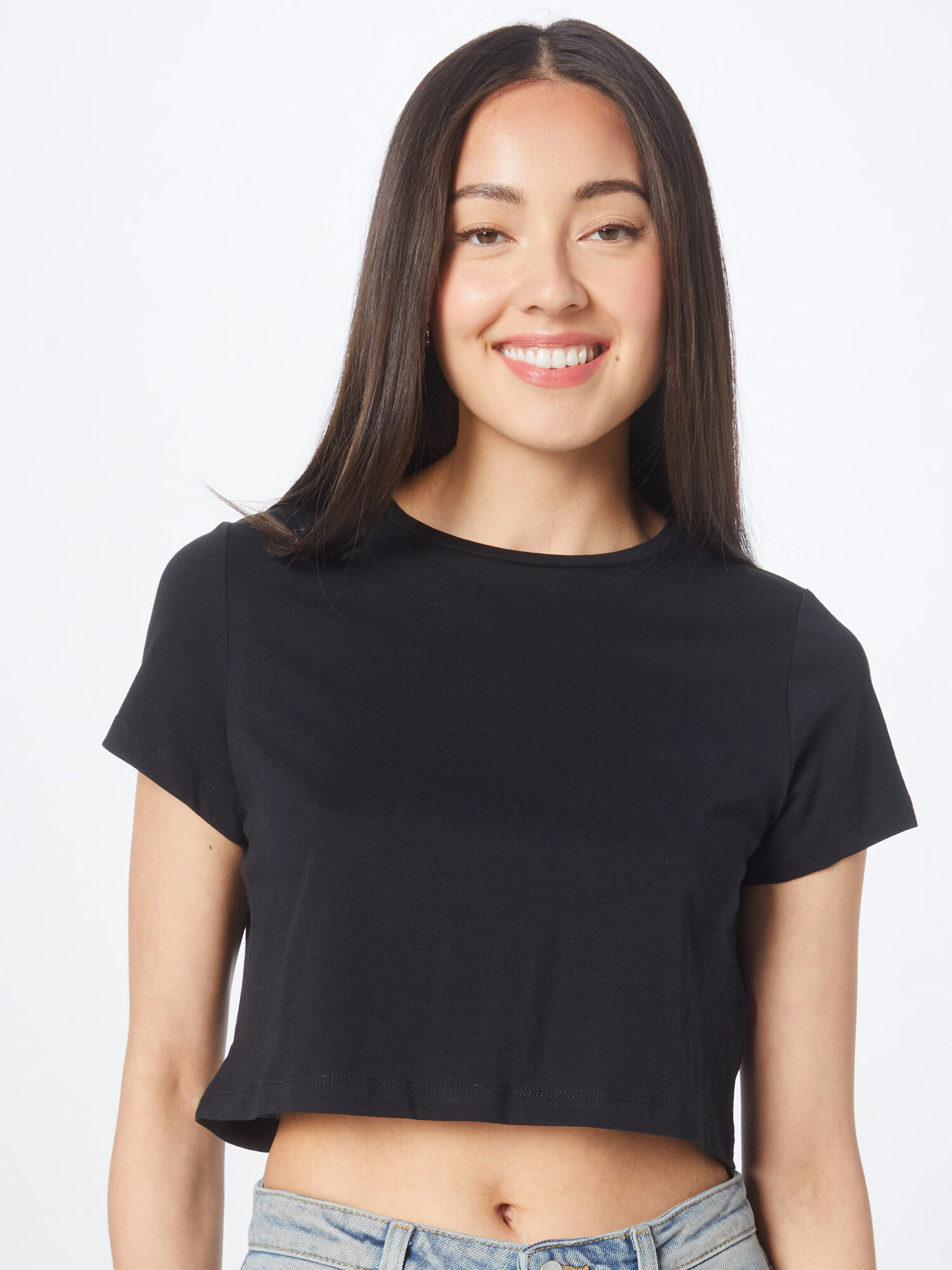 Noisy may Tricou 'FRAN' negru / alb - Pled.ro