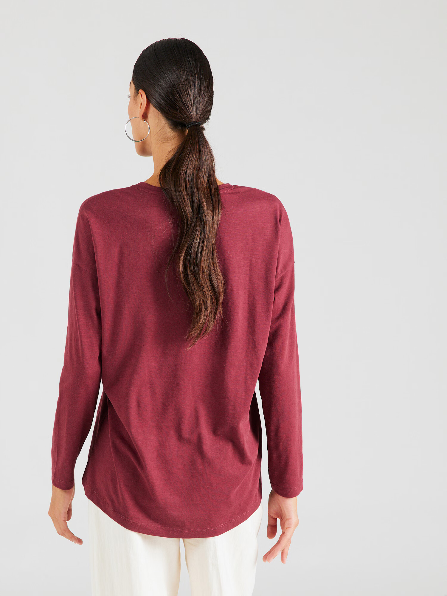 Noisy may Tricou 'MATHILDE' roșu burgundy - Pled.ro