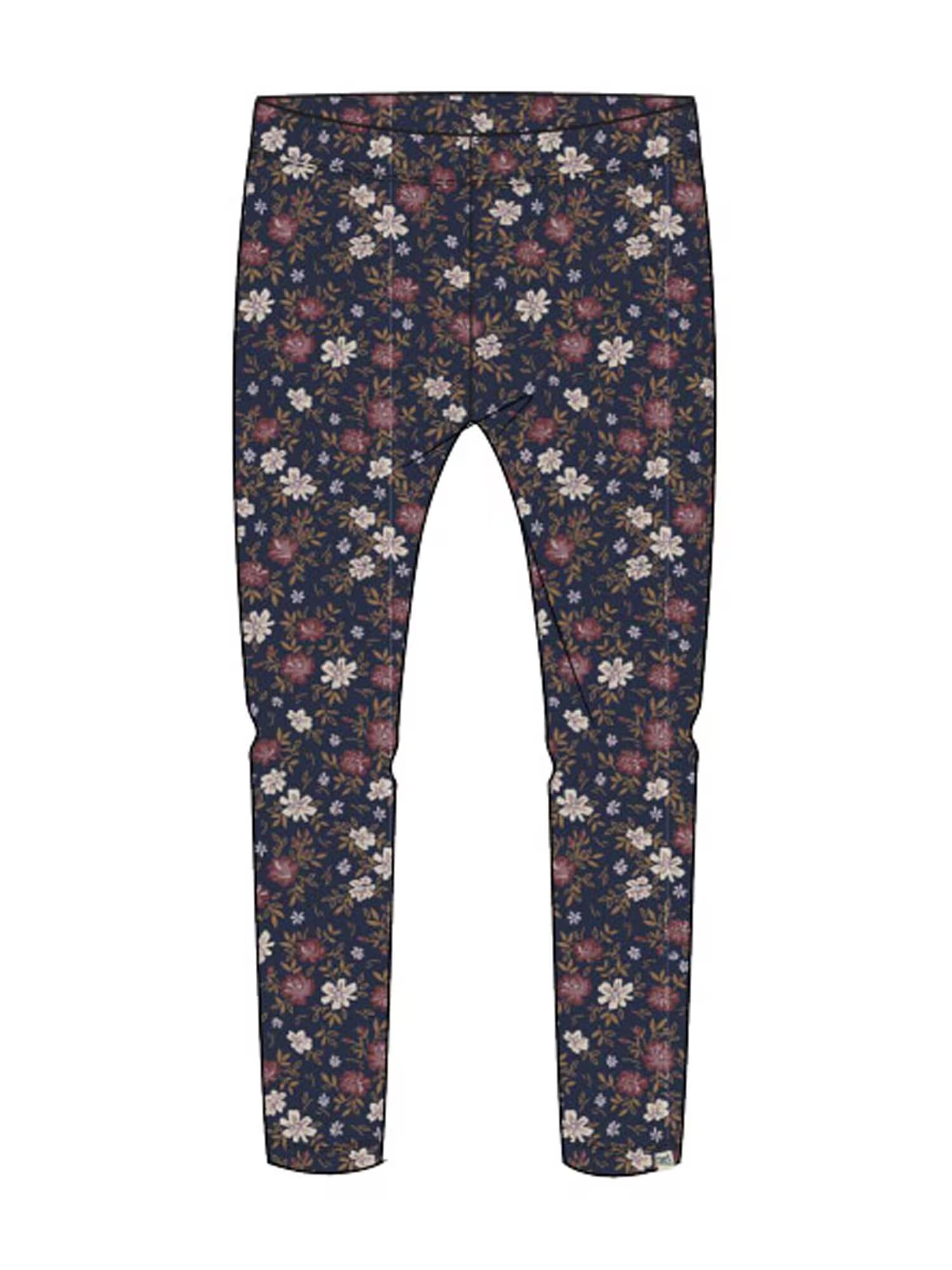 Noppies Leggings 'Auckland' bleumarin / maro coniac / rosé / alb - Pled.ro