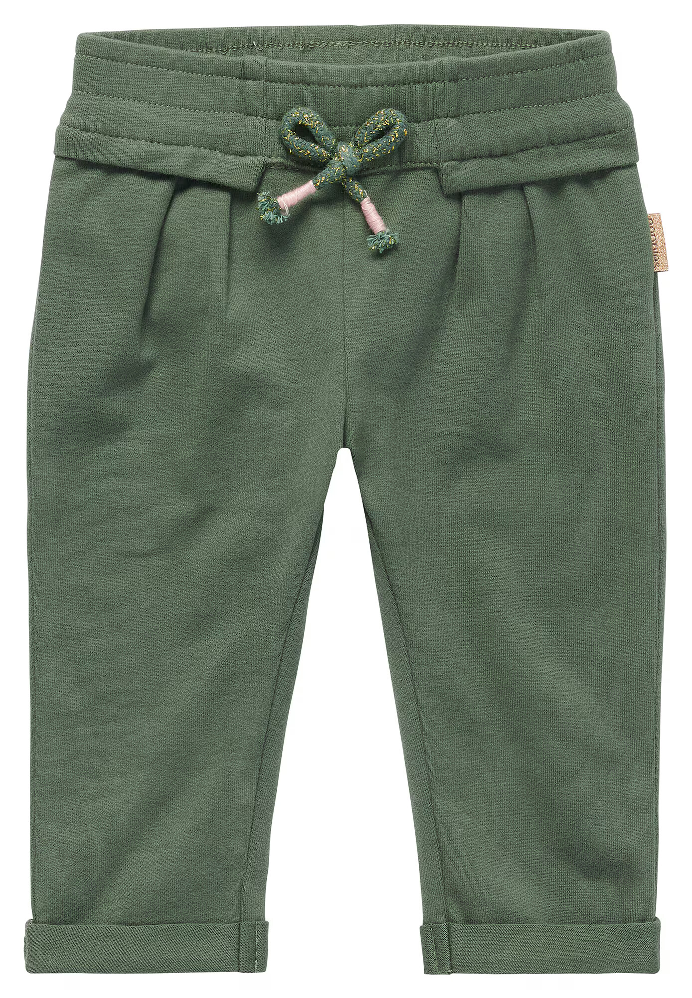 Noppies Pantaloni 'Lipa' verde / verde stuf / roz - Pled.ro