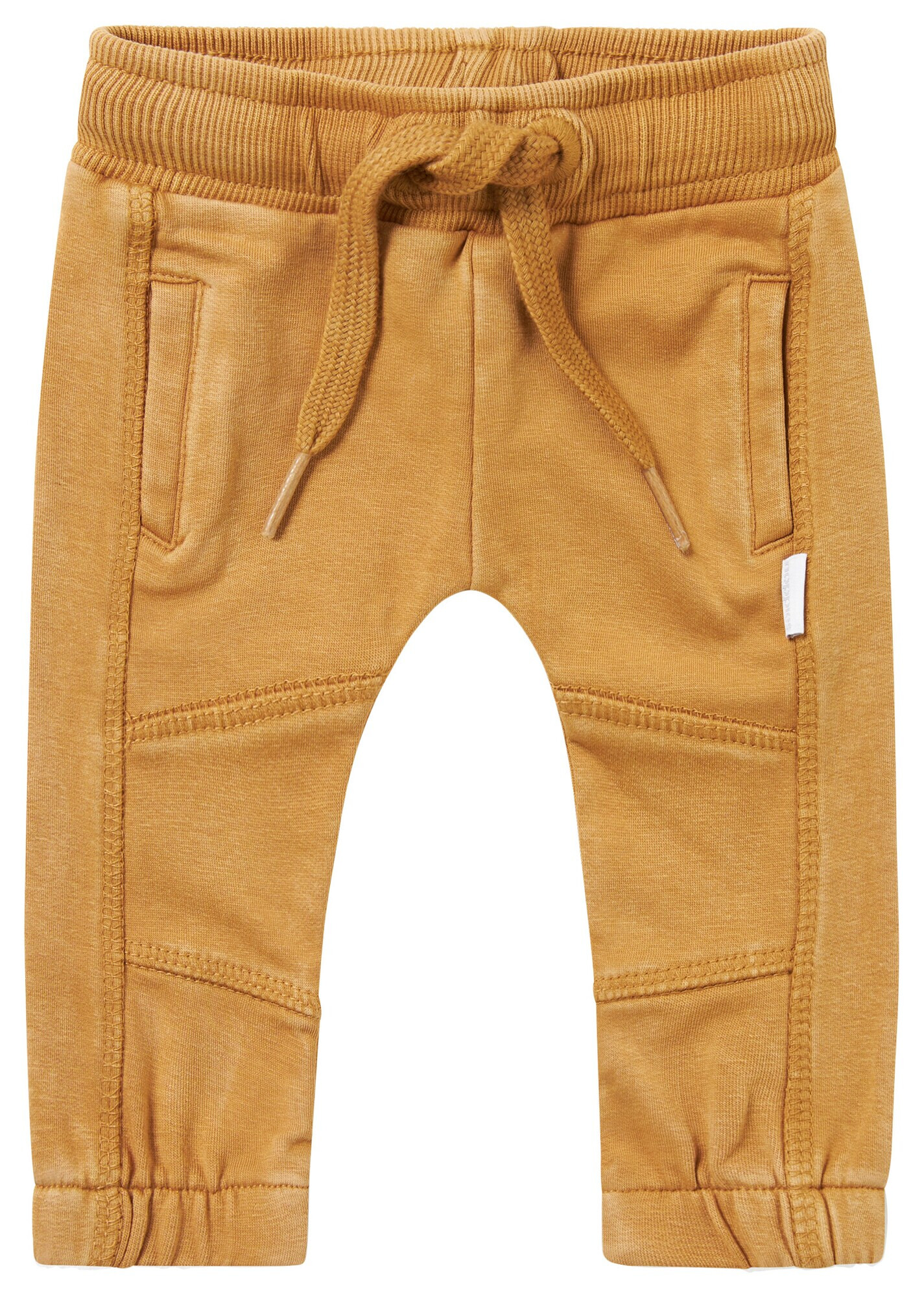 Noppies Pantaloni 'Mathis' maro cappuccino / alb - Pled.ro