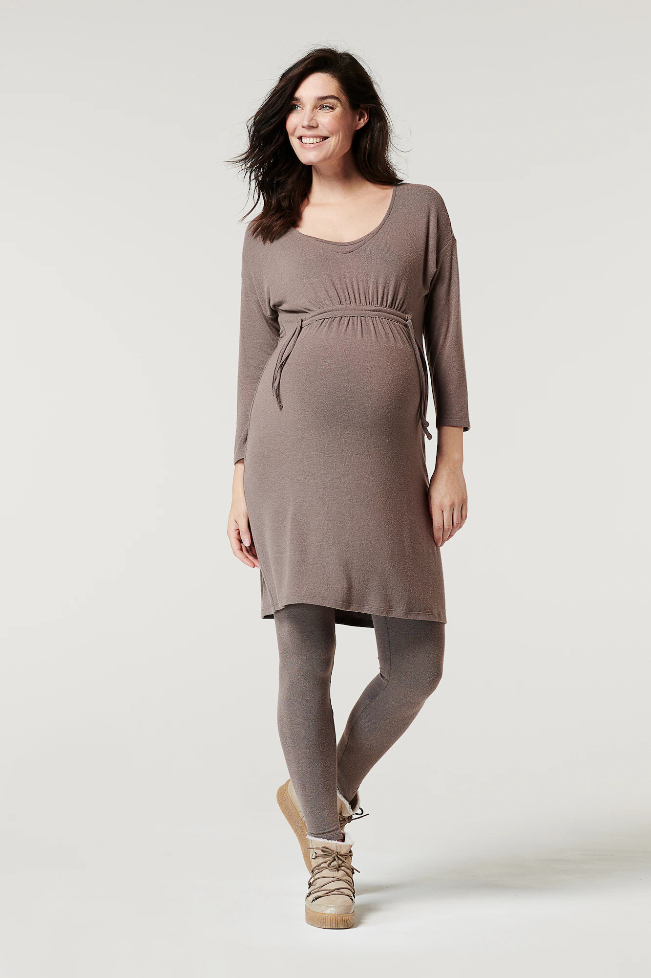 Noppies Rochie 'Hays' gri taupe - Pled.ro