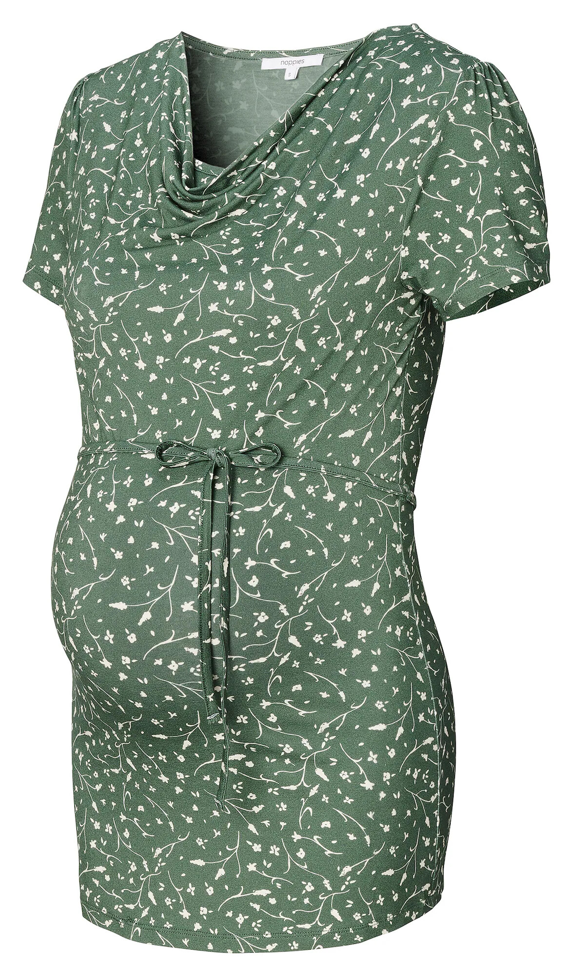 Noppies Tricou 'Kearny' verde smarald / alb - Pled.ro