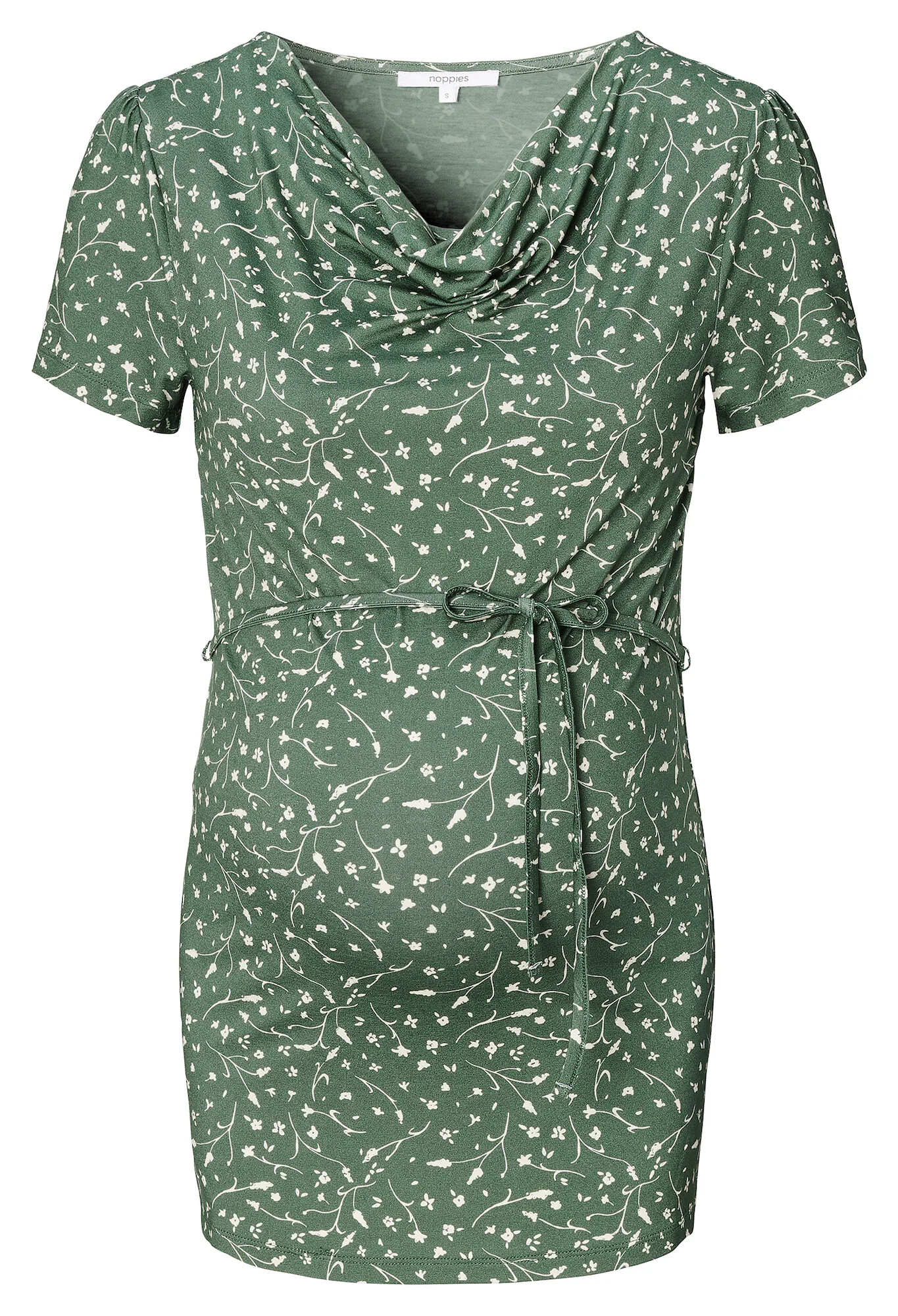 Noppies Tricou 'Kearny' verde smarald / alb - Pled.ro