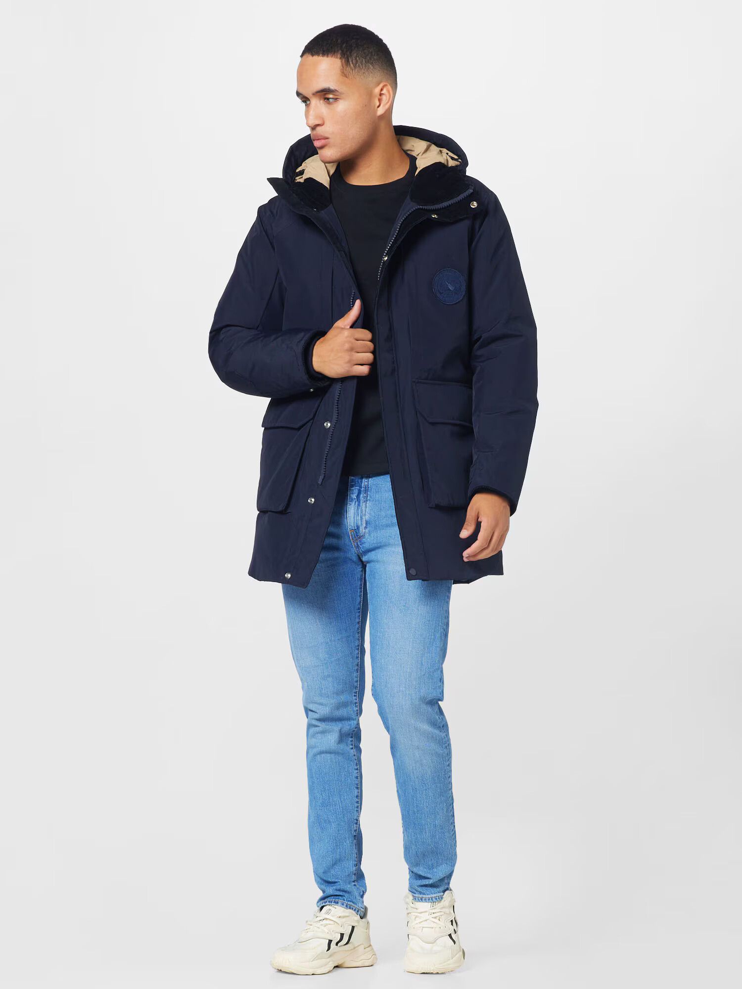 NORSE PROJECTS Parka de iarnă 'Stavanger' bleumarin - Pled.ro