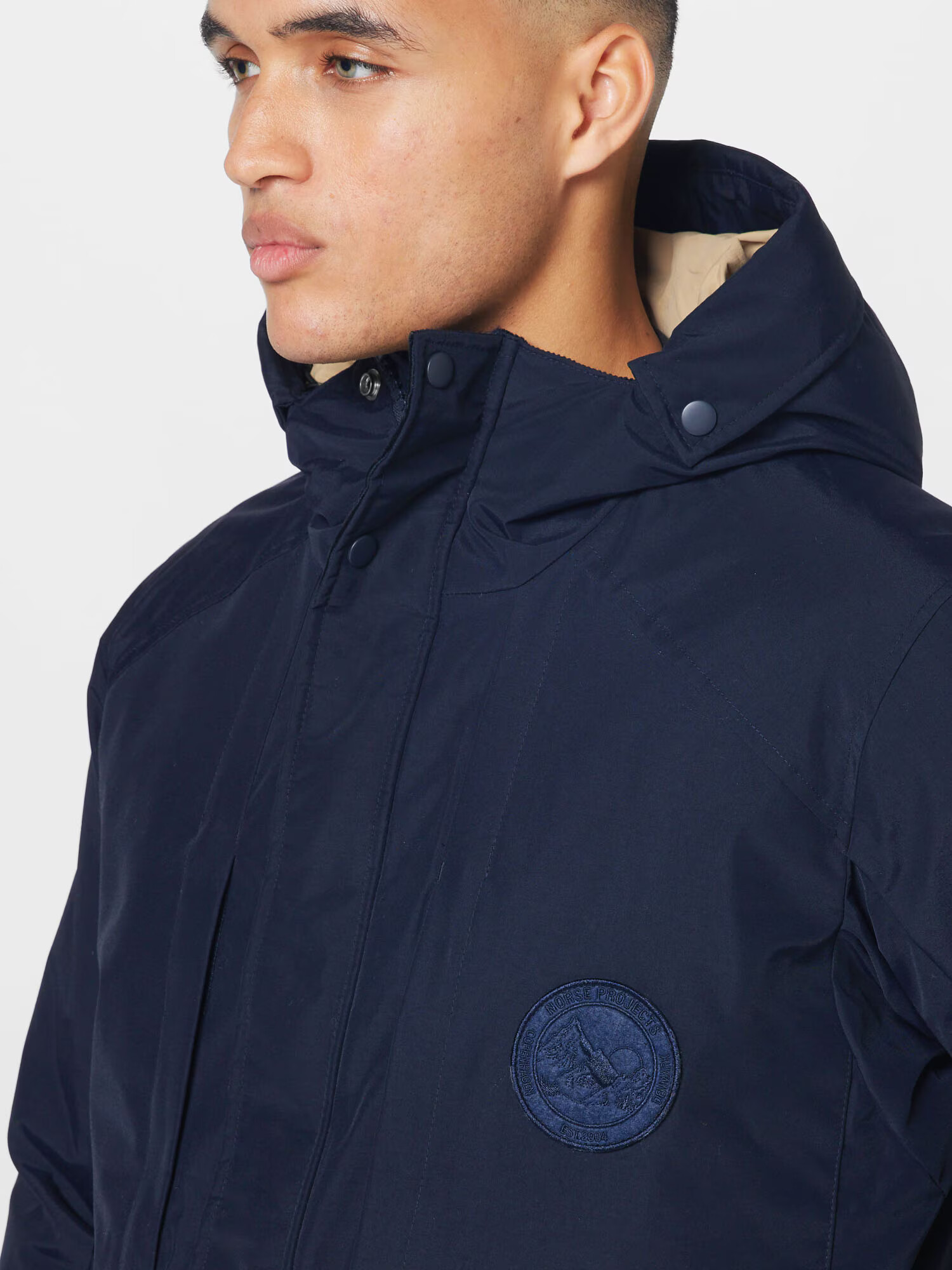 NORSE PROJECTS Parka de iarnă 'Stavanger' bleumarin - Pled.ro