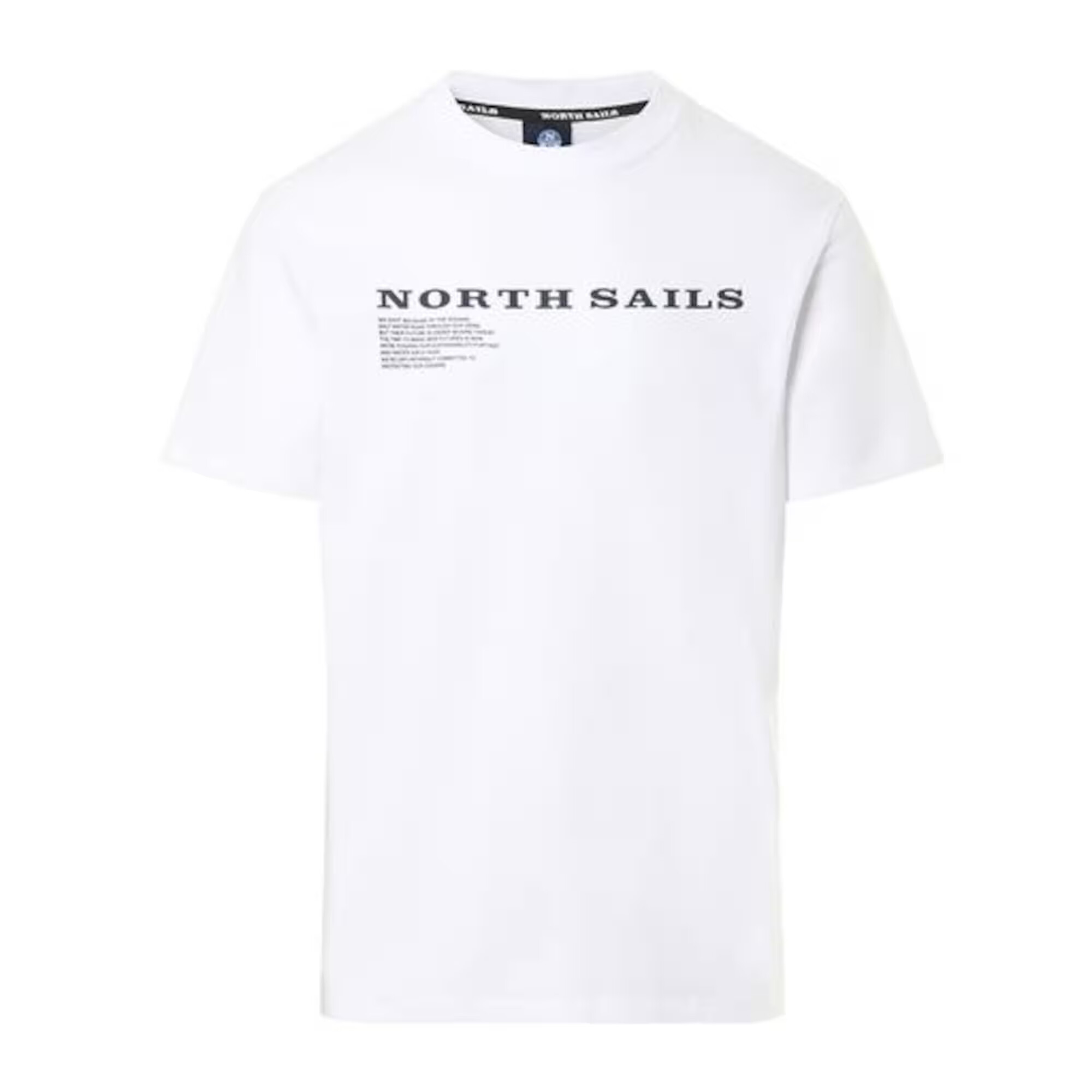 North Sails Tricou bleumarin / alb - Pled.ro