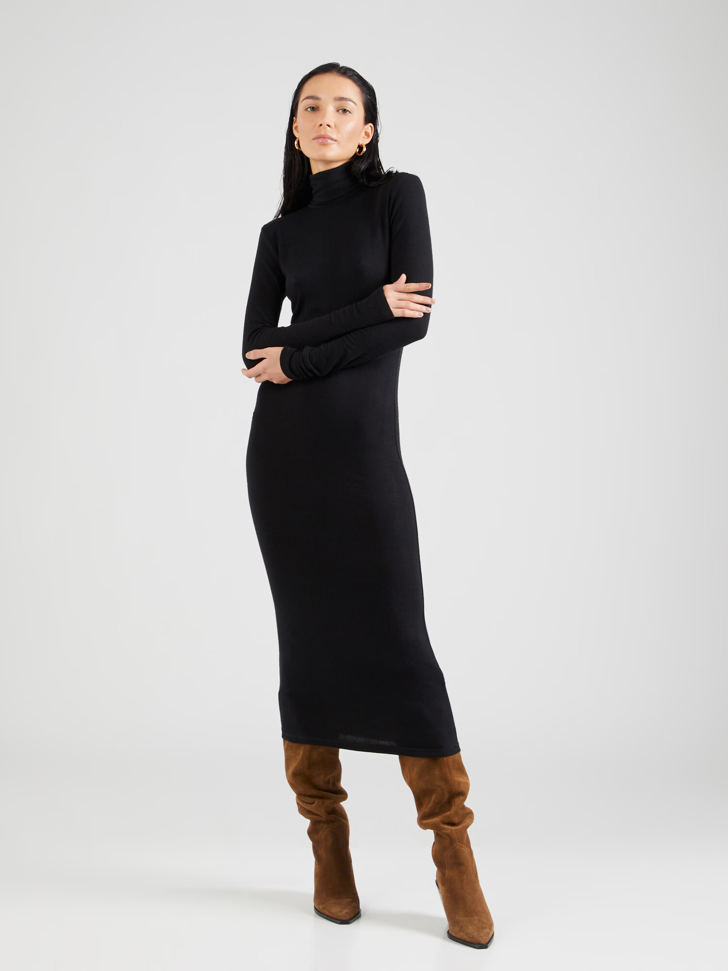 Notes du Nord Rochie 'Bea' negru - Pled.ro