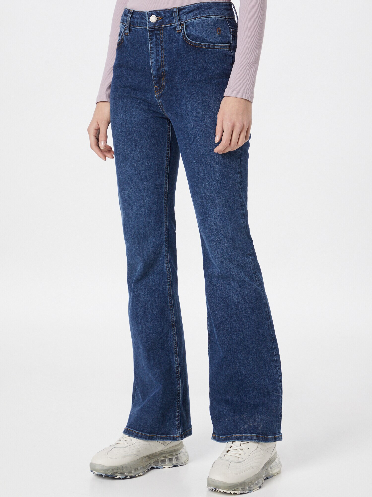 NU-IN Jeans albastru denim - Pled.ro