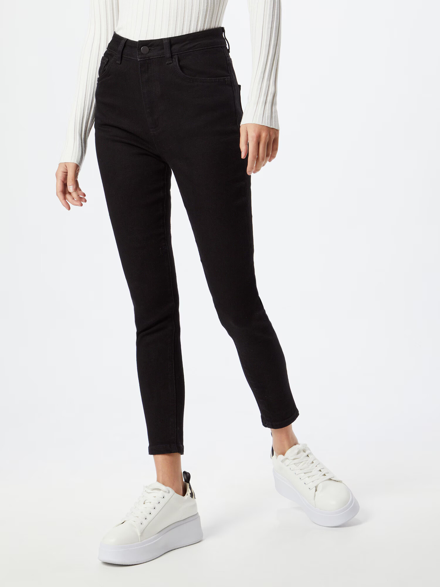 NU-IN Jeans negru - Pled.ro