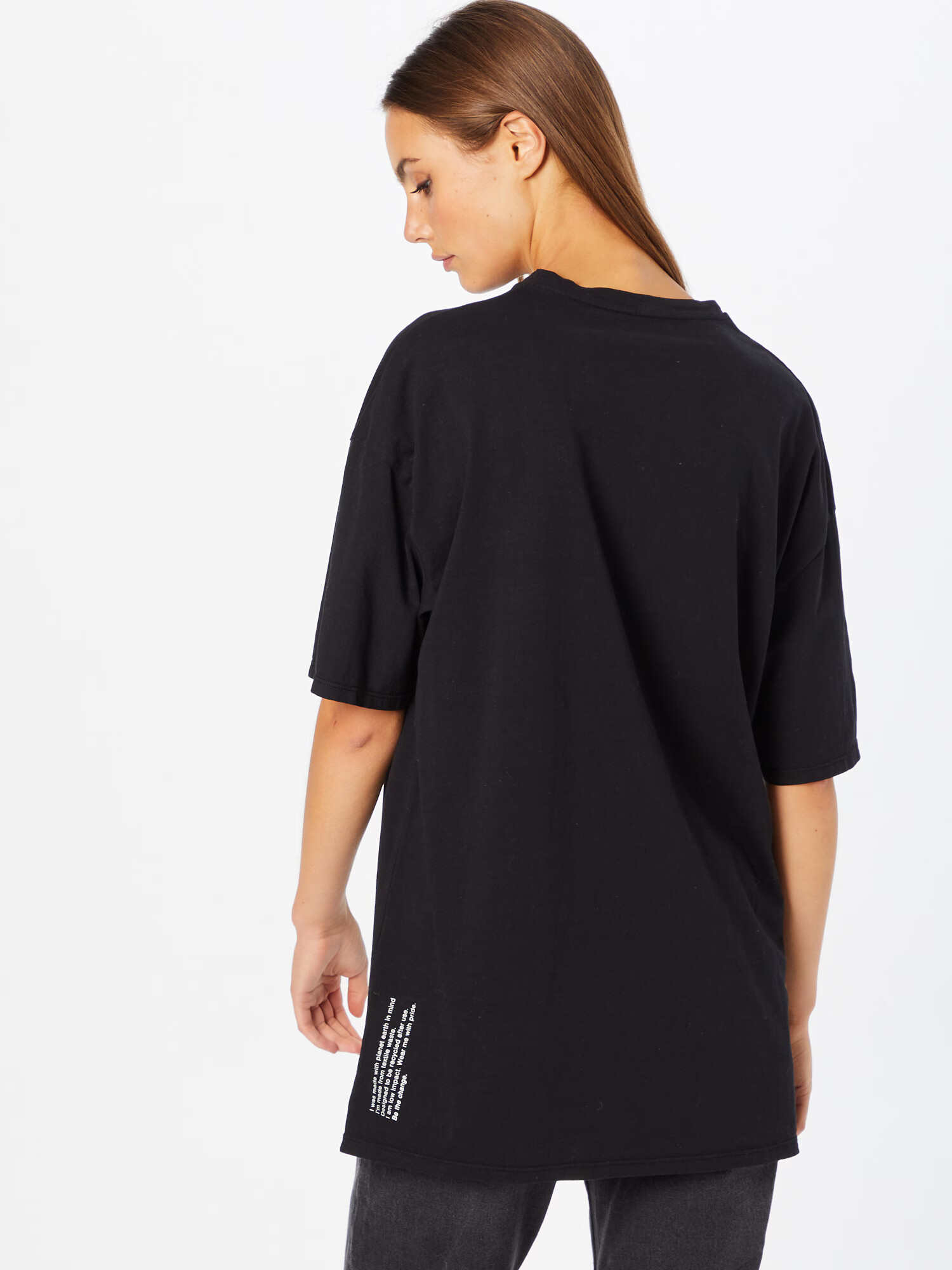 NU-IN Tricou 'Chroma' negru / alb - Pled.ro