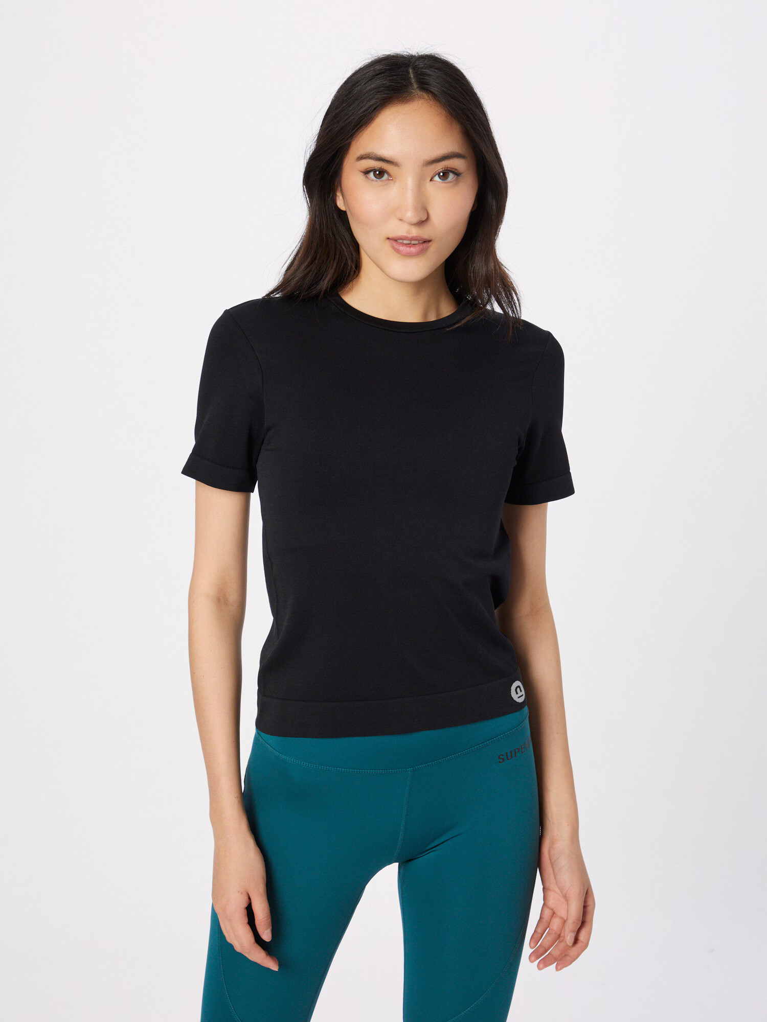 NU-IN Tricou 'Active' gri deschis / negru - Pled.ro