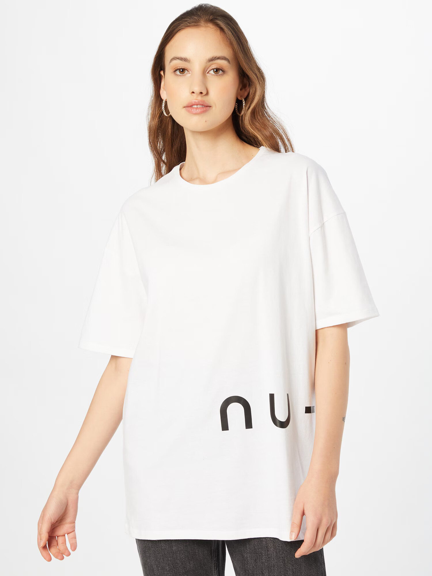 NU-IN Tricou negru / alb - Pled.ro