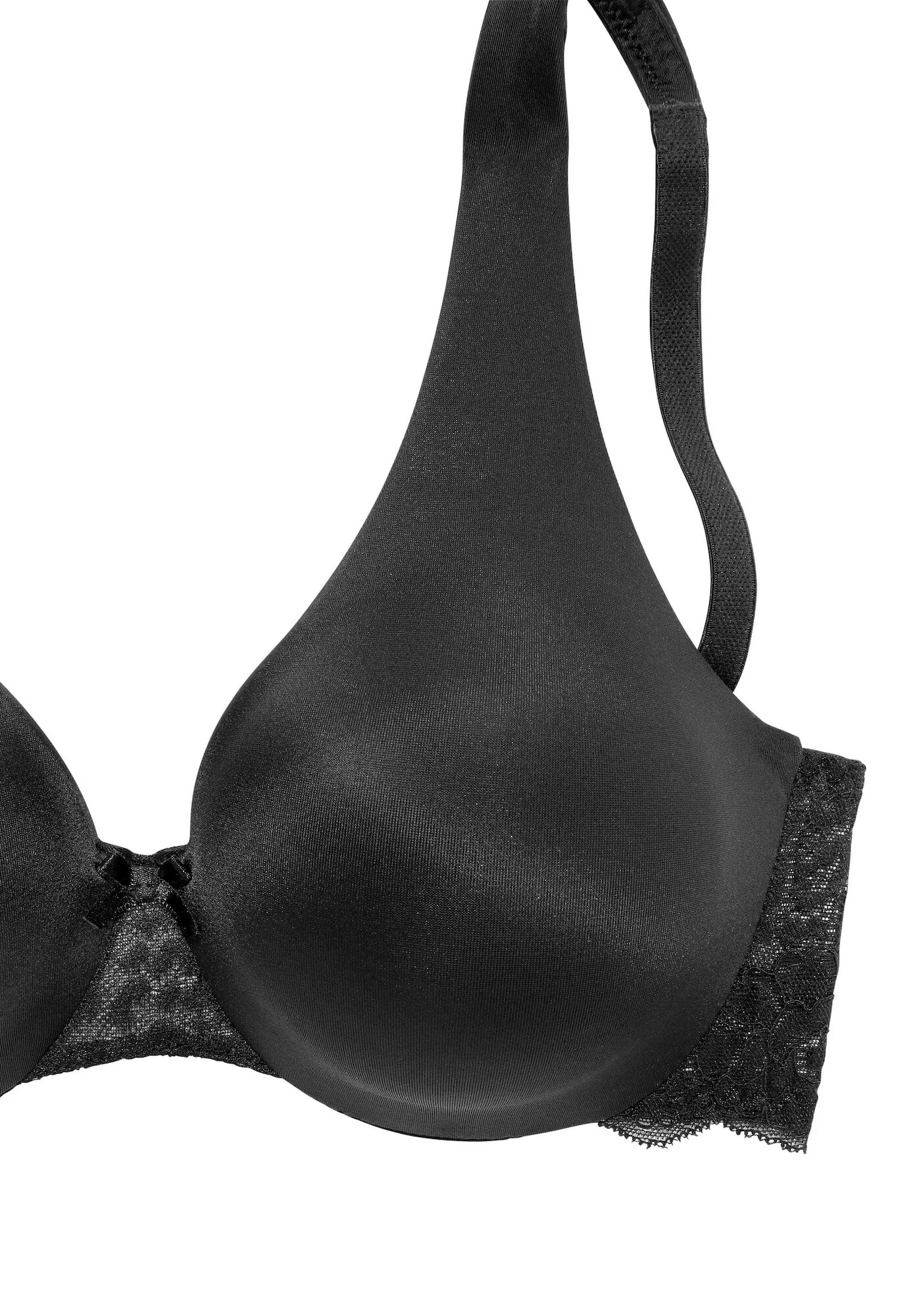 NUANCE Sutien negru / alb - Pled.ro