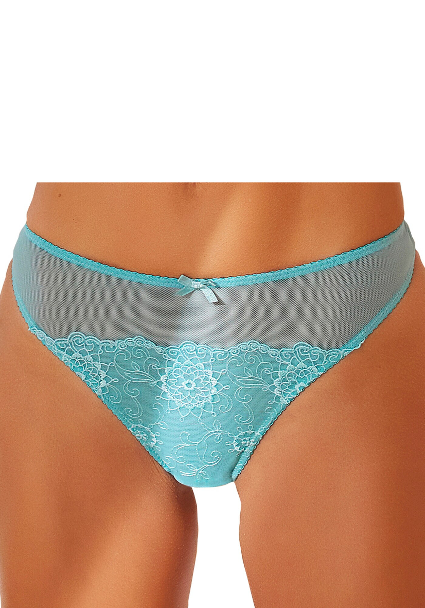 NUANCE Tanga albastru aqua - Pled.ro