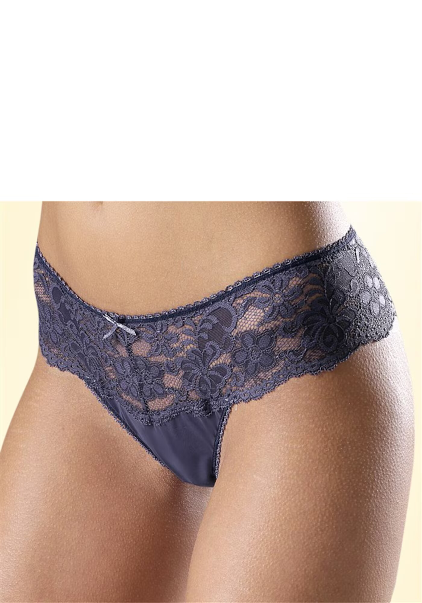 NUANCE Tanga albastru violet - Pled.ro