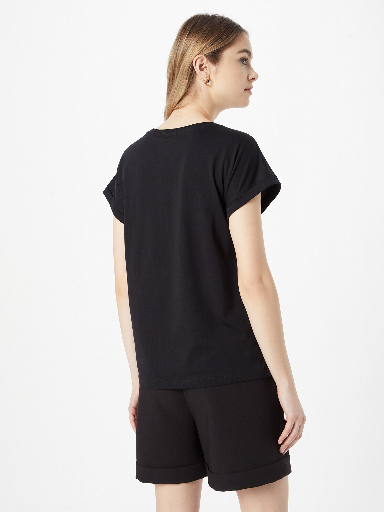 NÜMPH Tricou 'BEVERLY' negru - Pled.ro