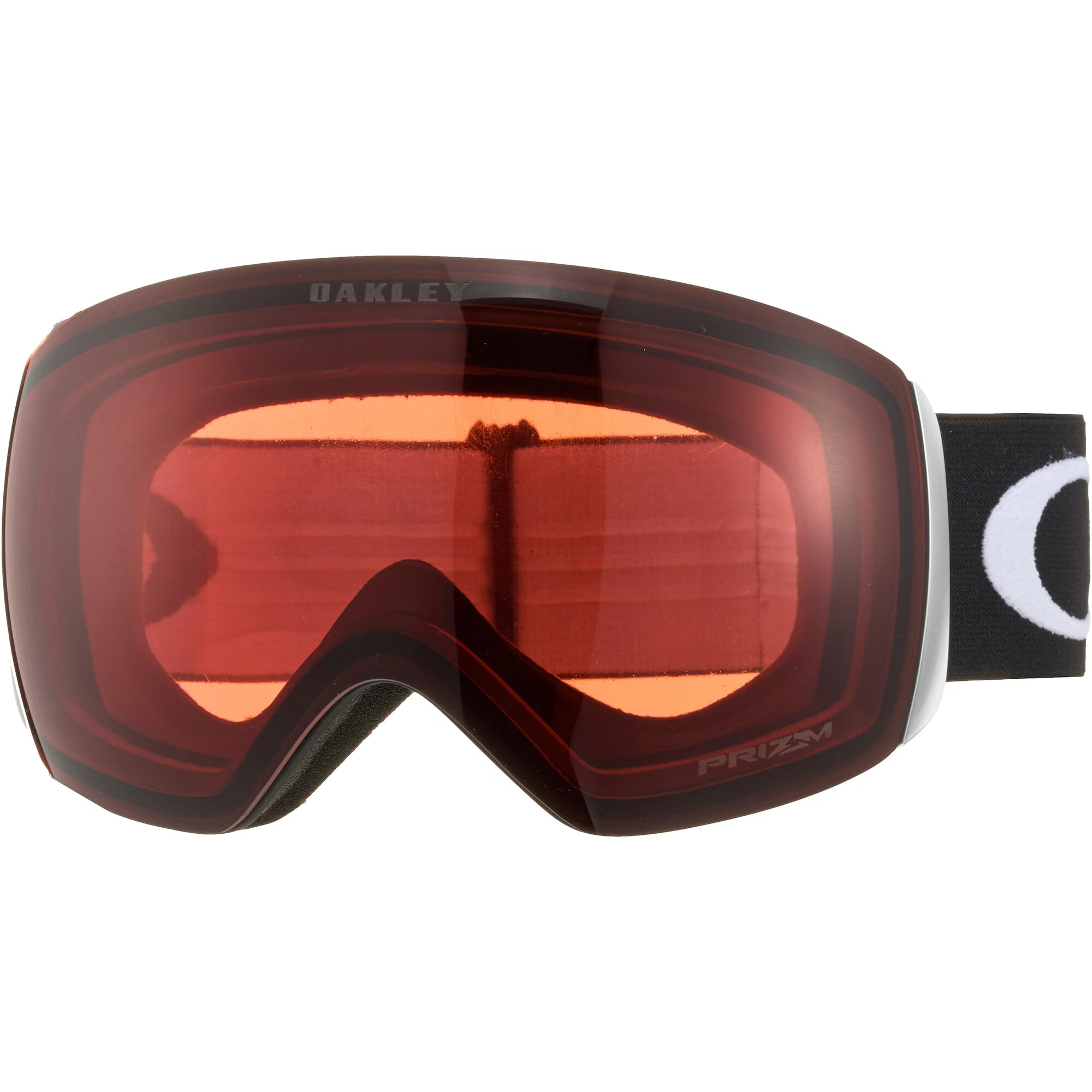 OAKLEY Ochelari sport 'Flight Deck Prizm Torch Iridium' roșu orange / negru / alb - Pled.ro