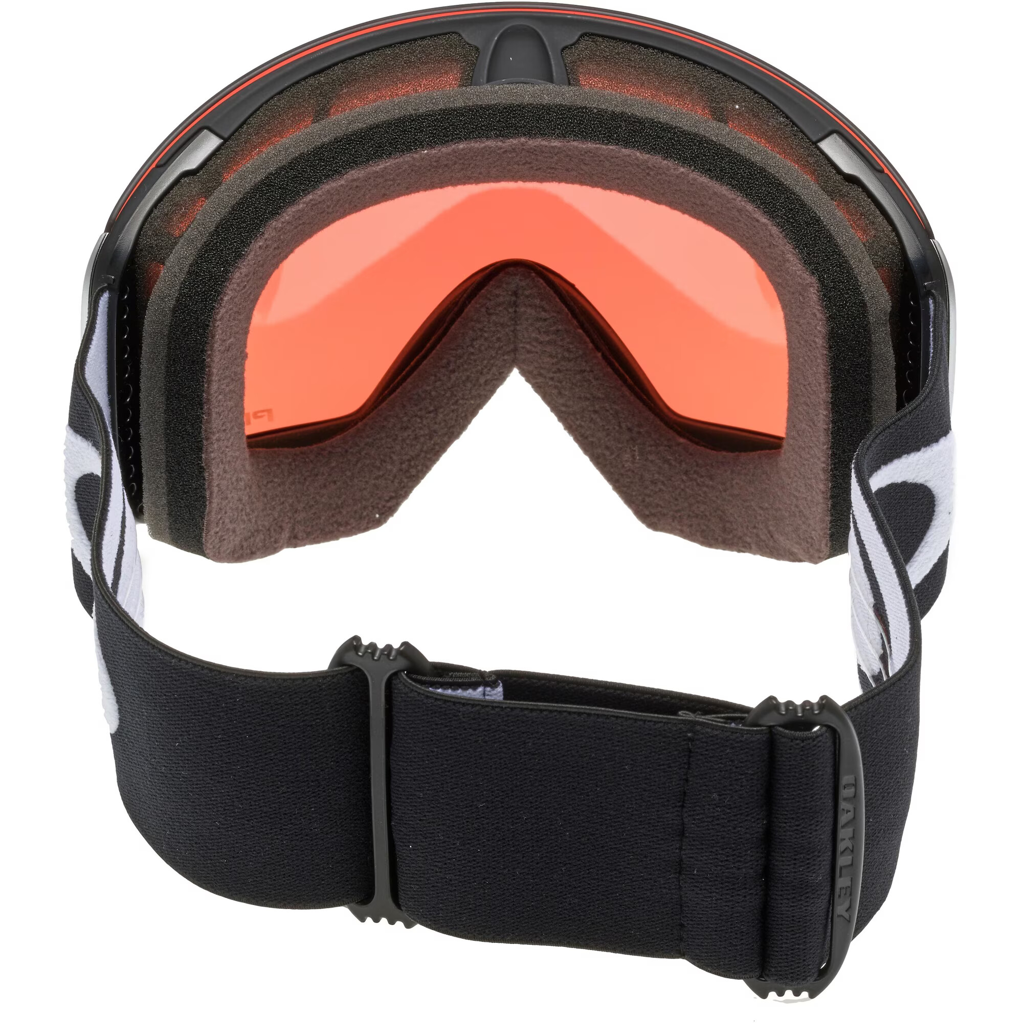 OAKLEY Ochelari sport 'Flight Deck Prizm Torch Iridium' roșu orange / negru / alb - Pled.ro