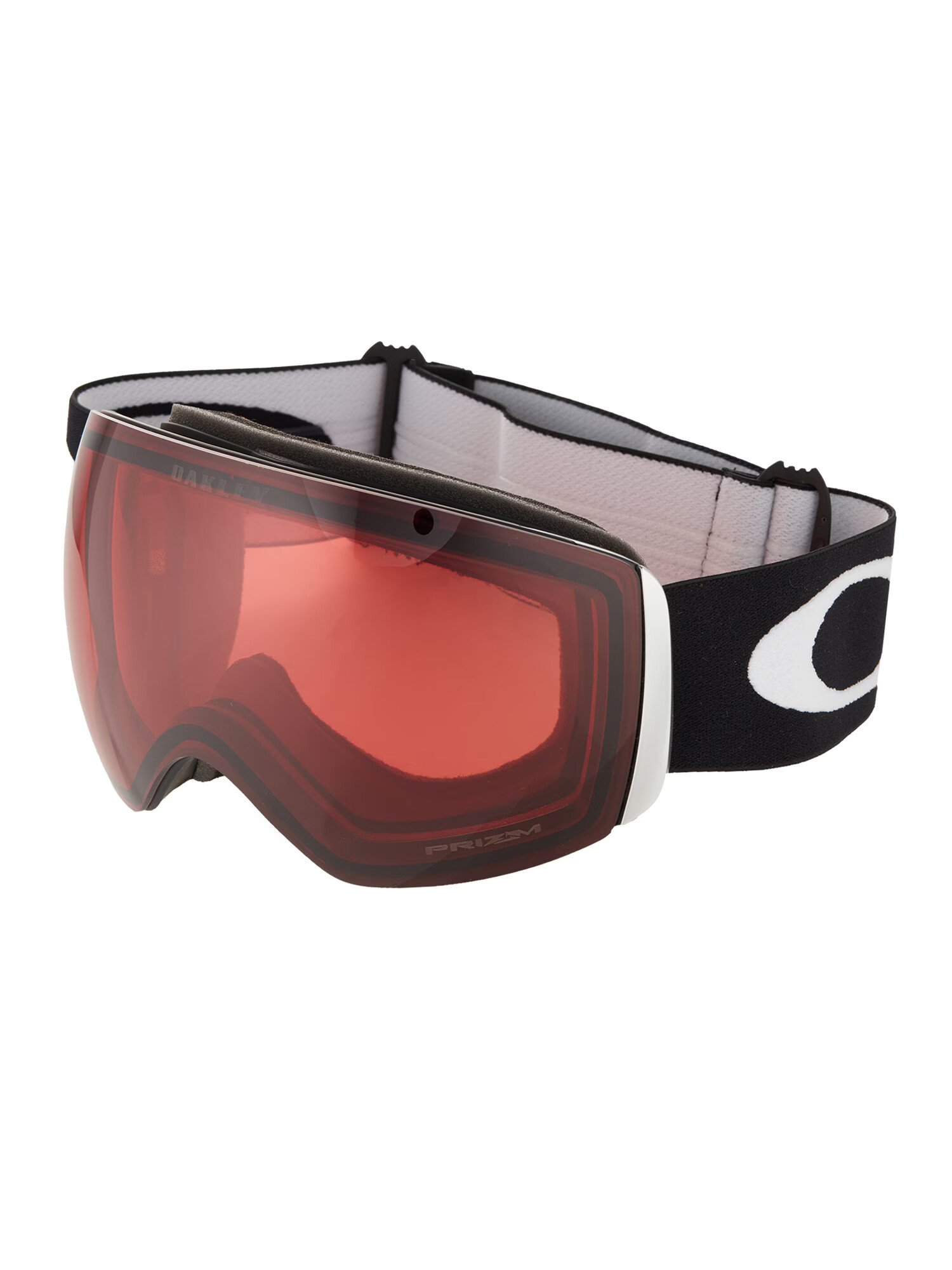 OAKLEY Ochelari sport 'Flight Deck Prizm Torch Iridium' roșu orange / negru / alb - Pled.ro