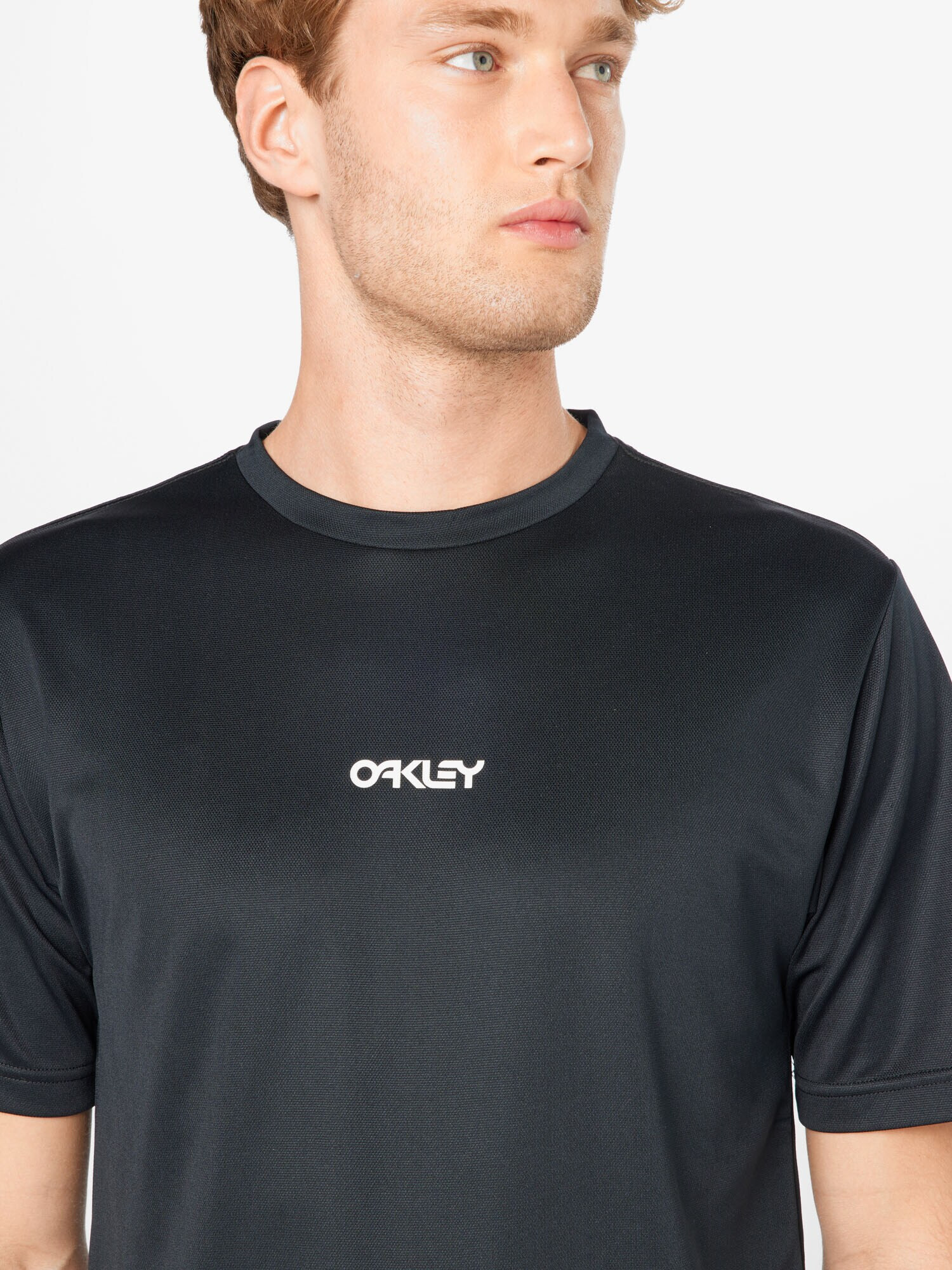 OAKLEY Tricou funcțional 'ALL DAYS RASHGUARD' negru / alb - Pled.ro