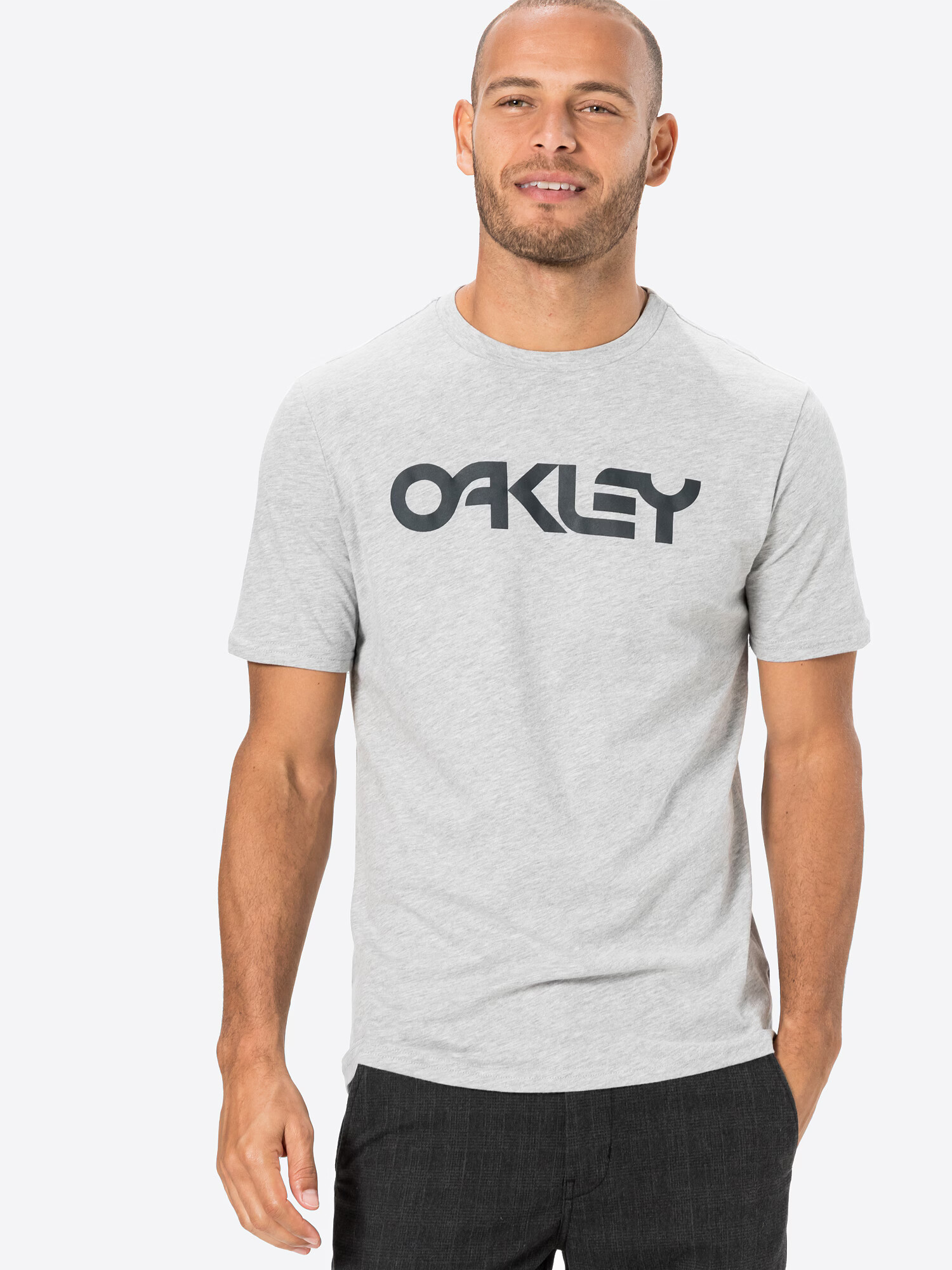 OAKLEY Tricou funcțional 'Mark II' gri metalic / gri amestecat - Pled.ro