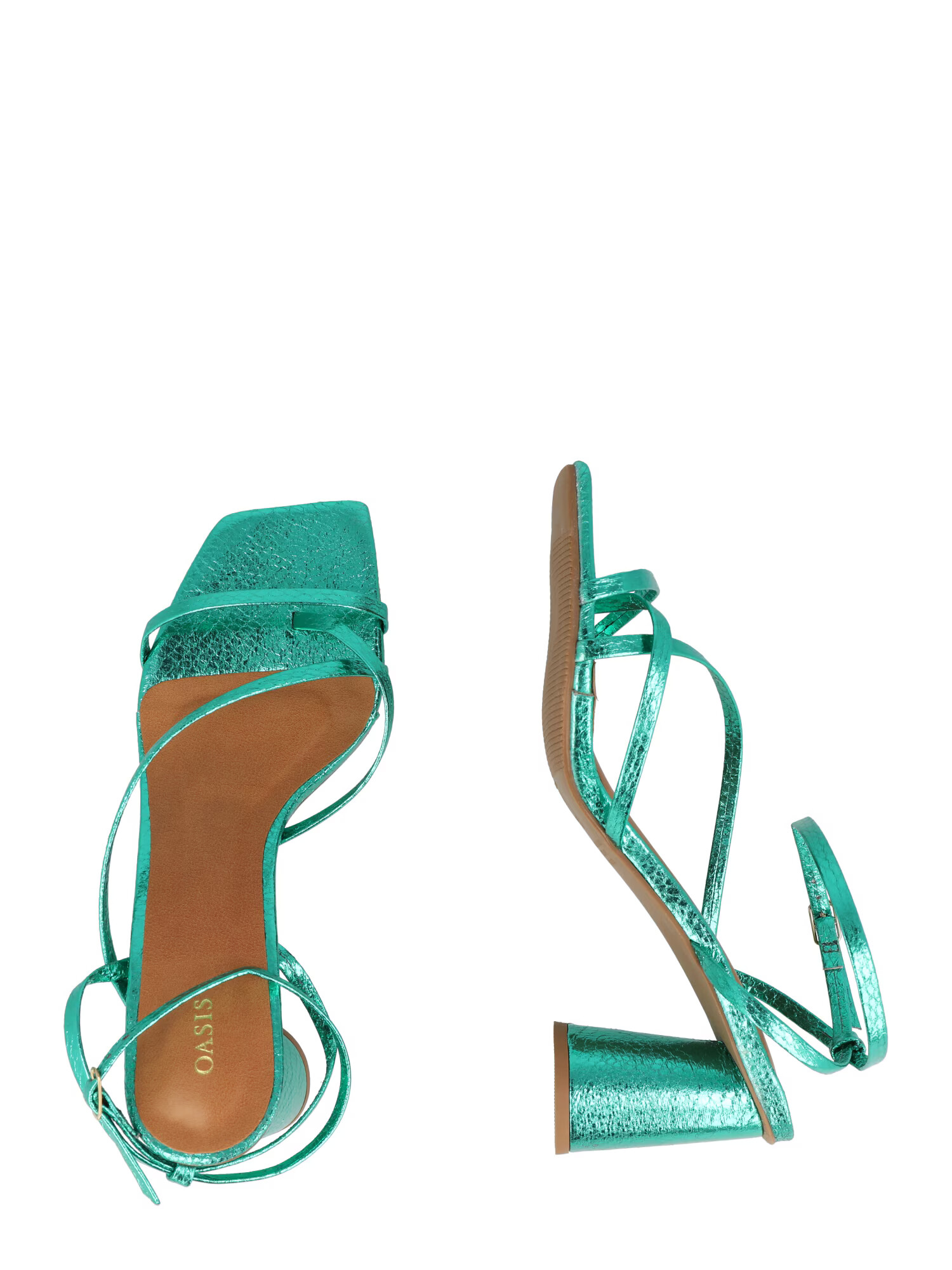 Oasis Flip-flops verde jad - Pled.ro