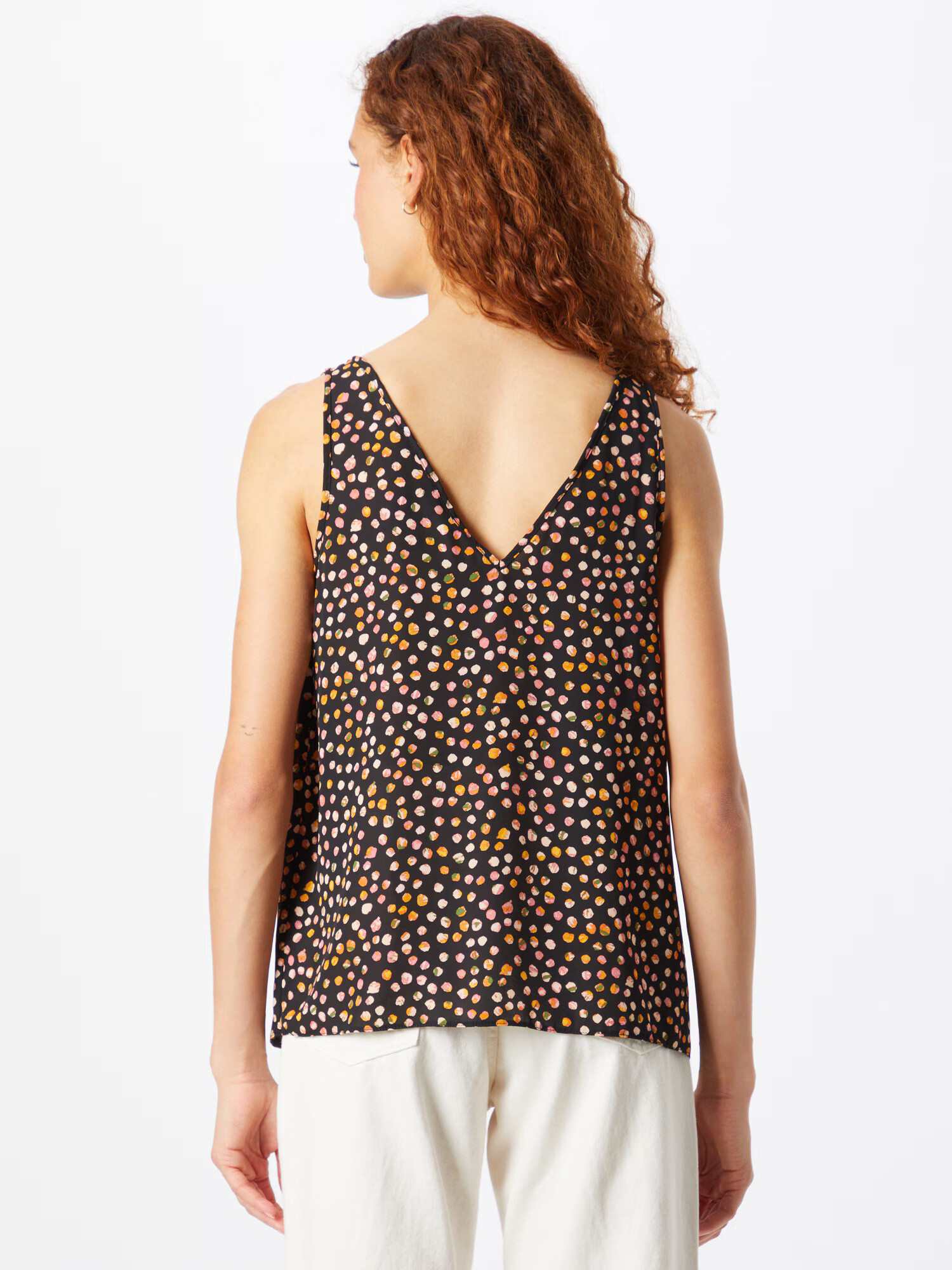 Oasis Top bej / portocaliu / roz pal / negru - Pled.ro