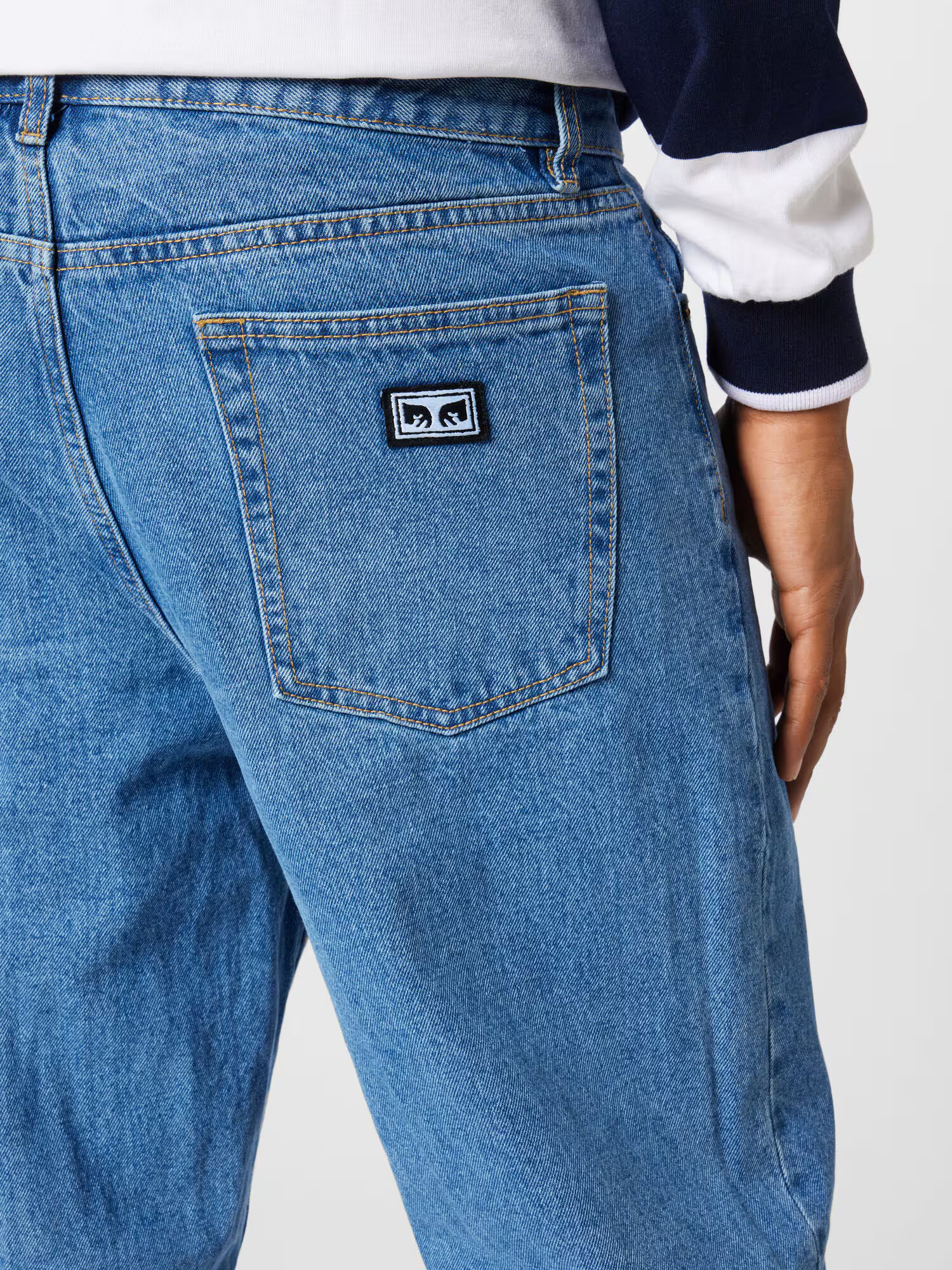 Obey Jeans 'Hardwork' albastru denim - Pled.ro