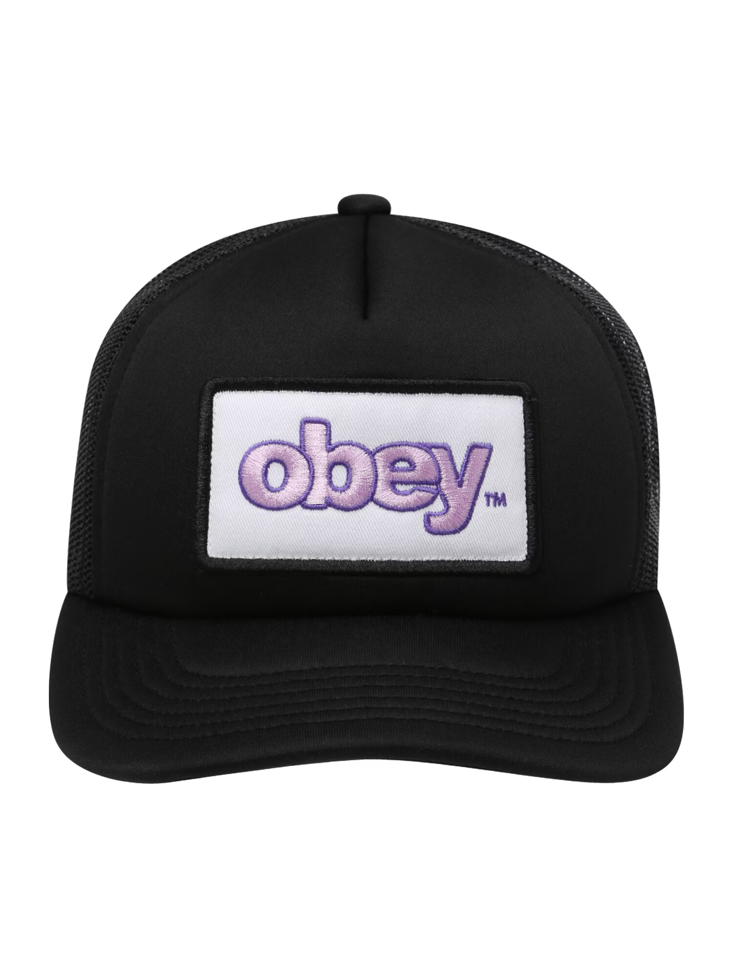 Obey Șapcă lila / mov pastel / negru / alb - Pled.ro