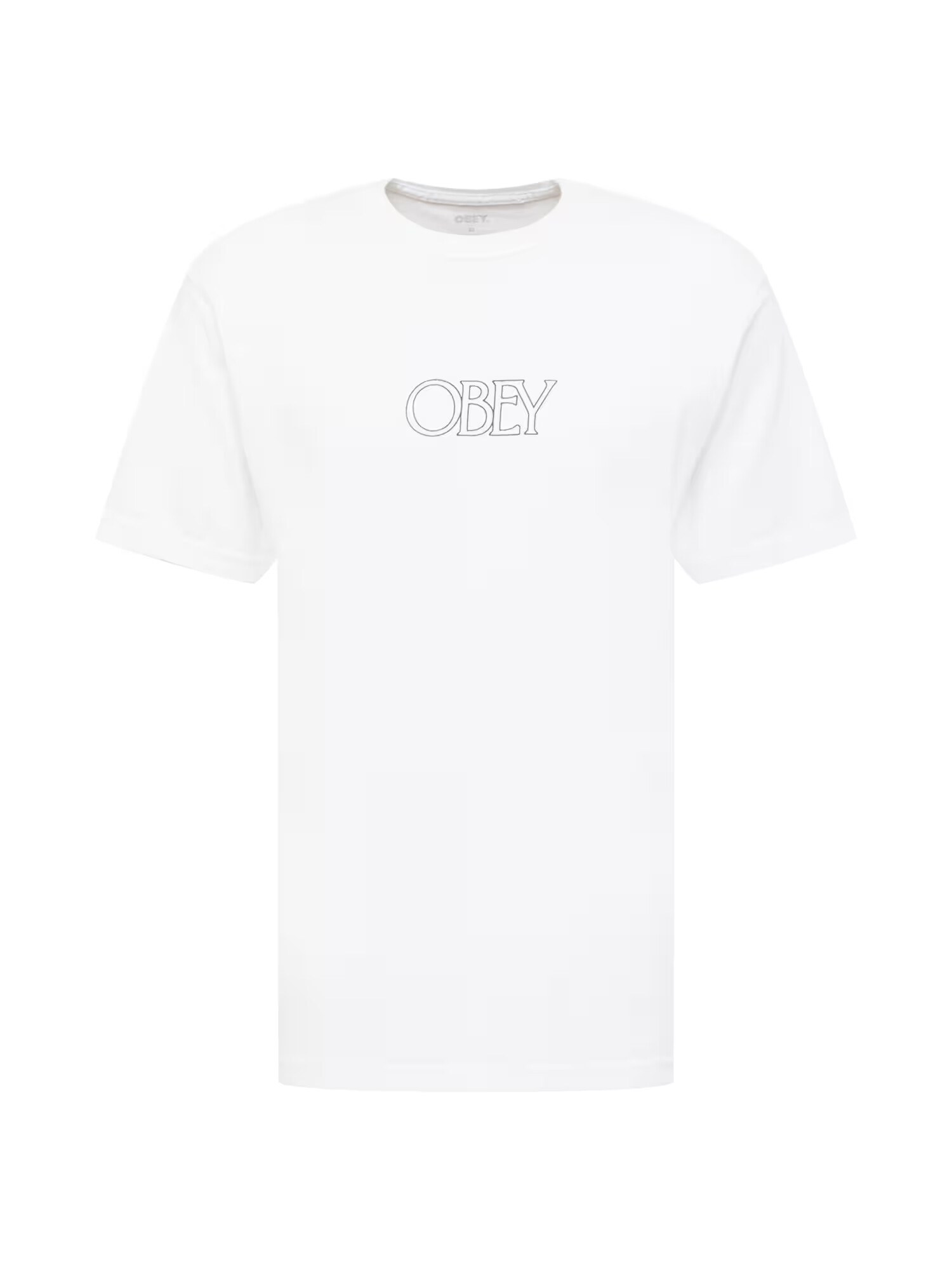 Obey Tricou negru / alb - Pled.ro