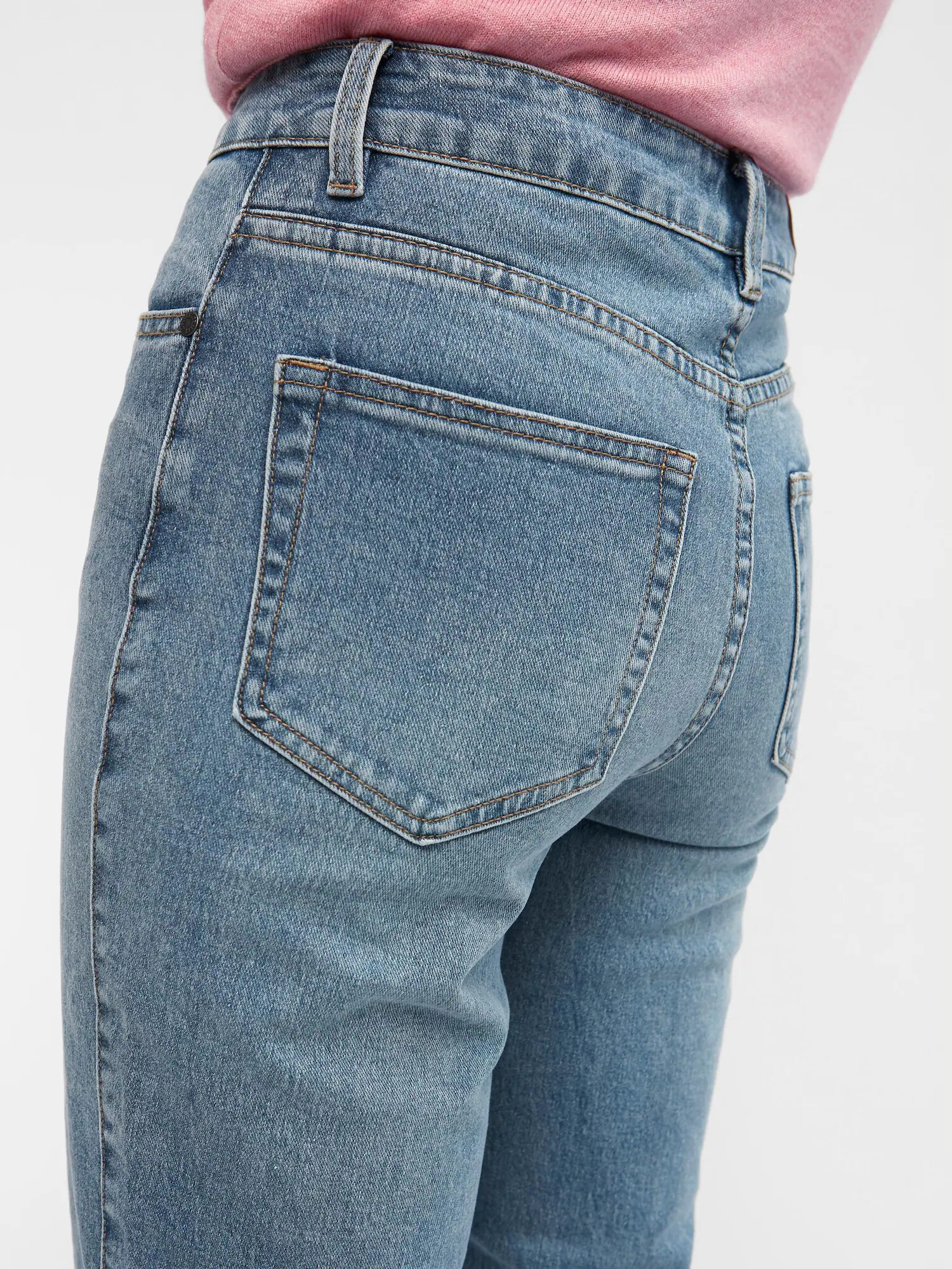 OBJECT Jeans albastru denim - Pled.ro