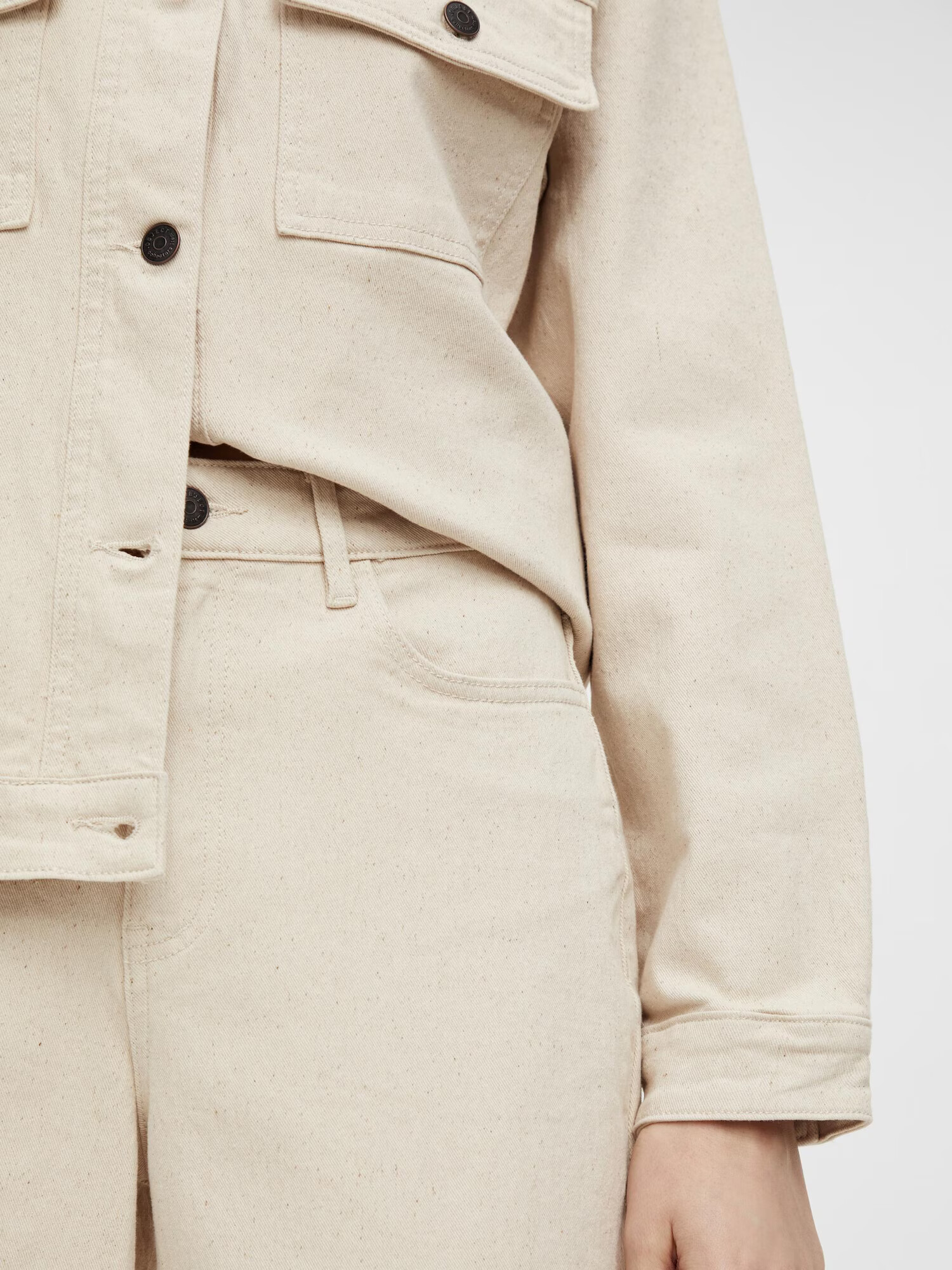 OBJECT Jeans 'Savannah' crem - Pled.ro