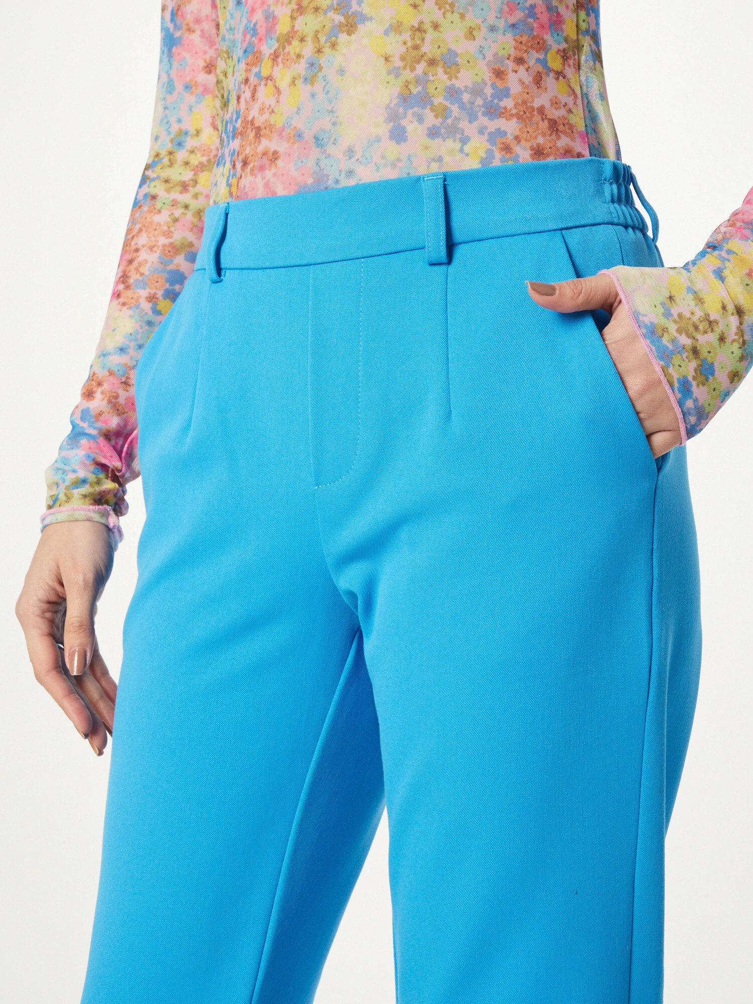 OBJECT Pantaloni 'Lisa' azur - Pled.ro