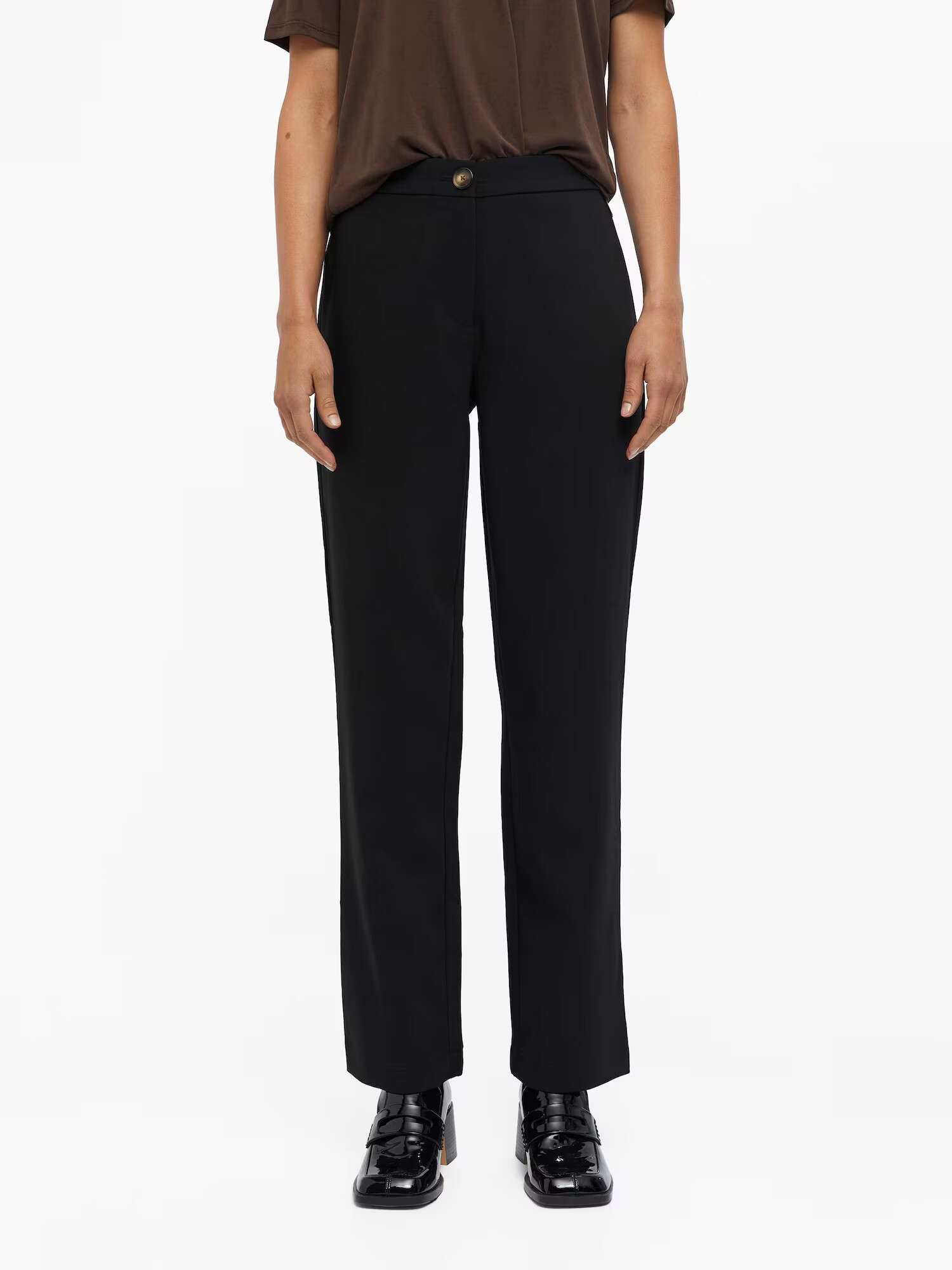 OBJECT Pantaloni 'Sigrid Cassie' negru - Pled.ro