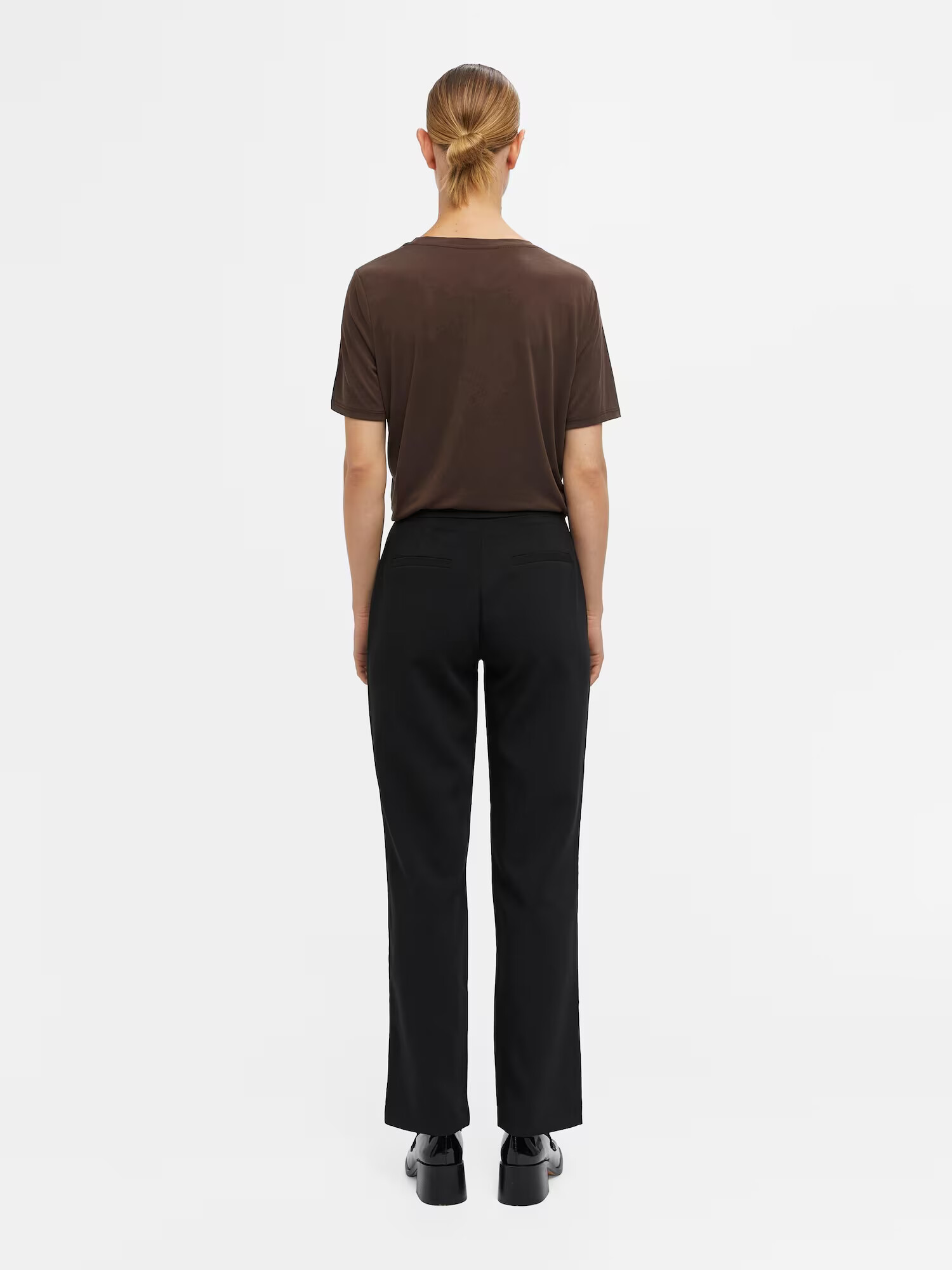 OBJECT Pantaloni 'Sigrid Cassie' negru - Pled.ro