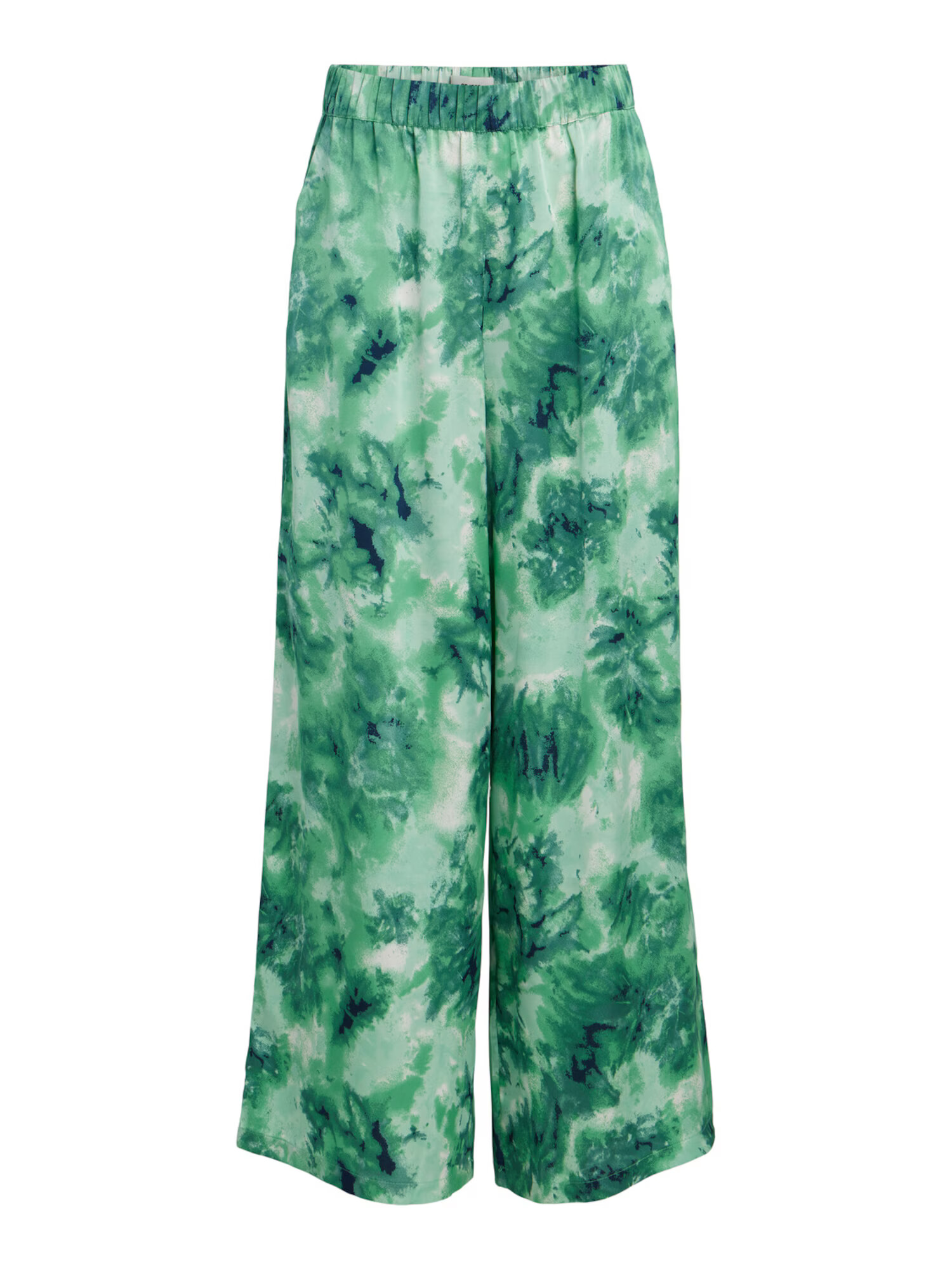 OBJECT Pantaloni 'Sumail' verde / verde pastel / verde deschis / alb - Pled.ro