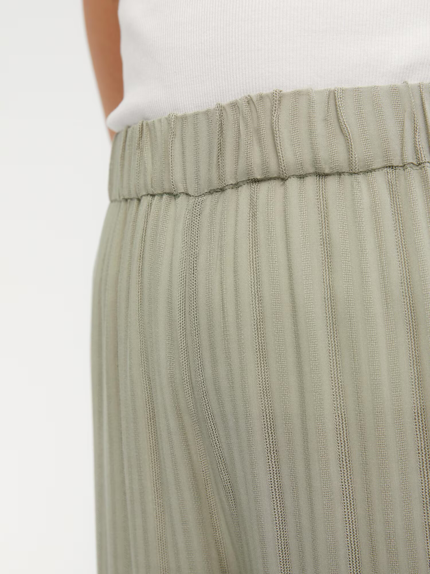 OBJECT Pantaloni 'SUSAN' verde pastel - Pled.ro