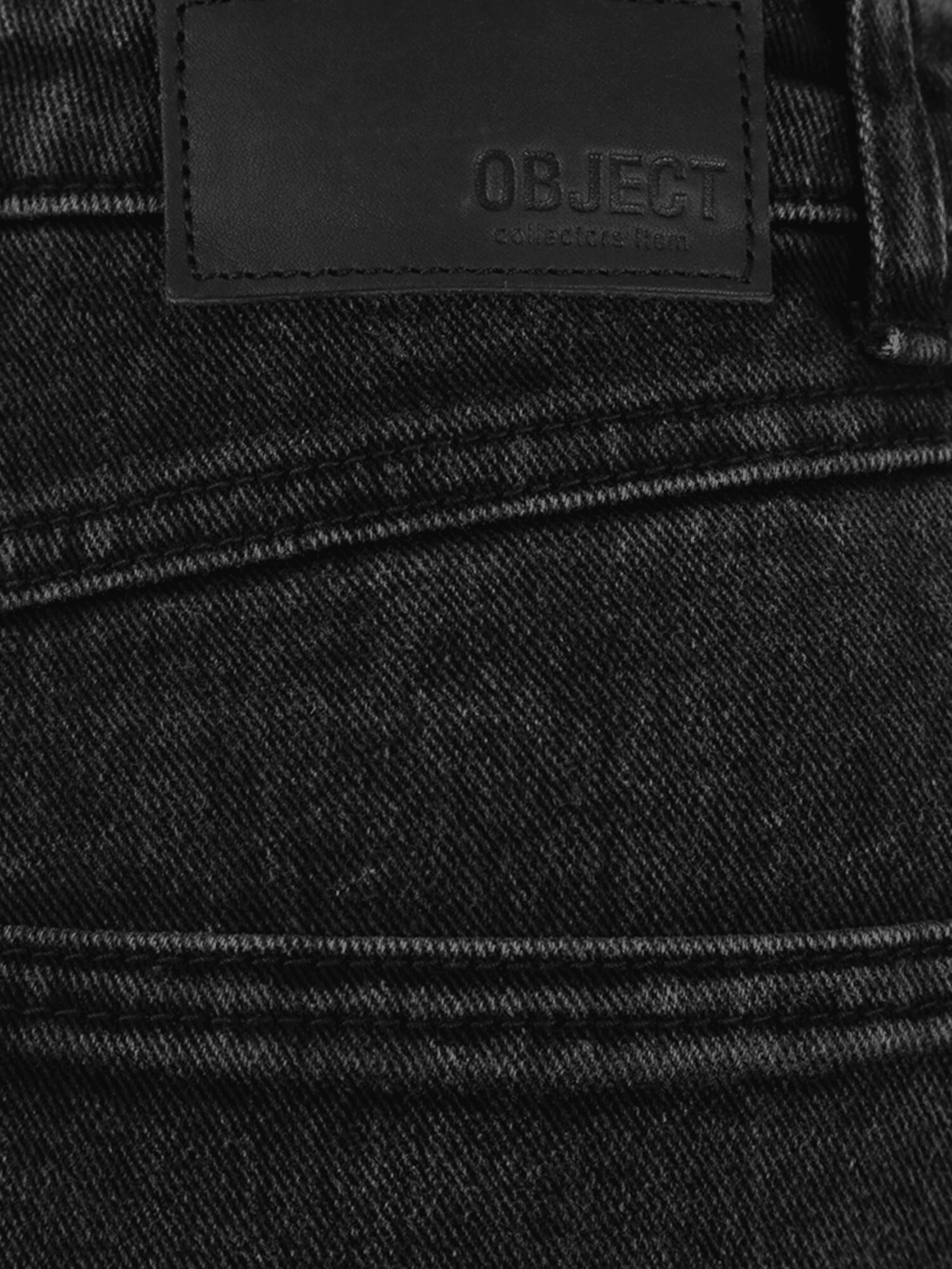 OBJECT Petite Jeans 'ALLISON' negru denim - Pled.ro