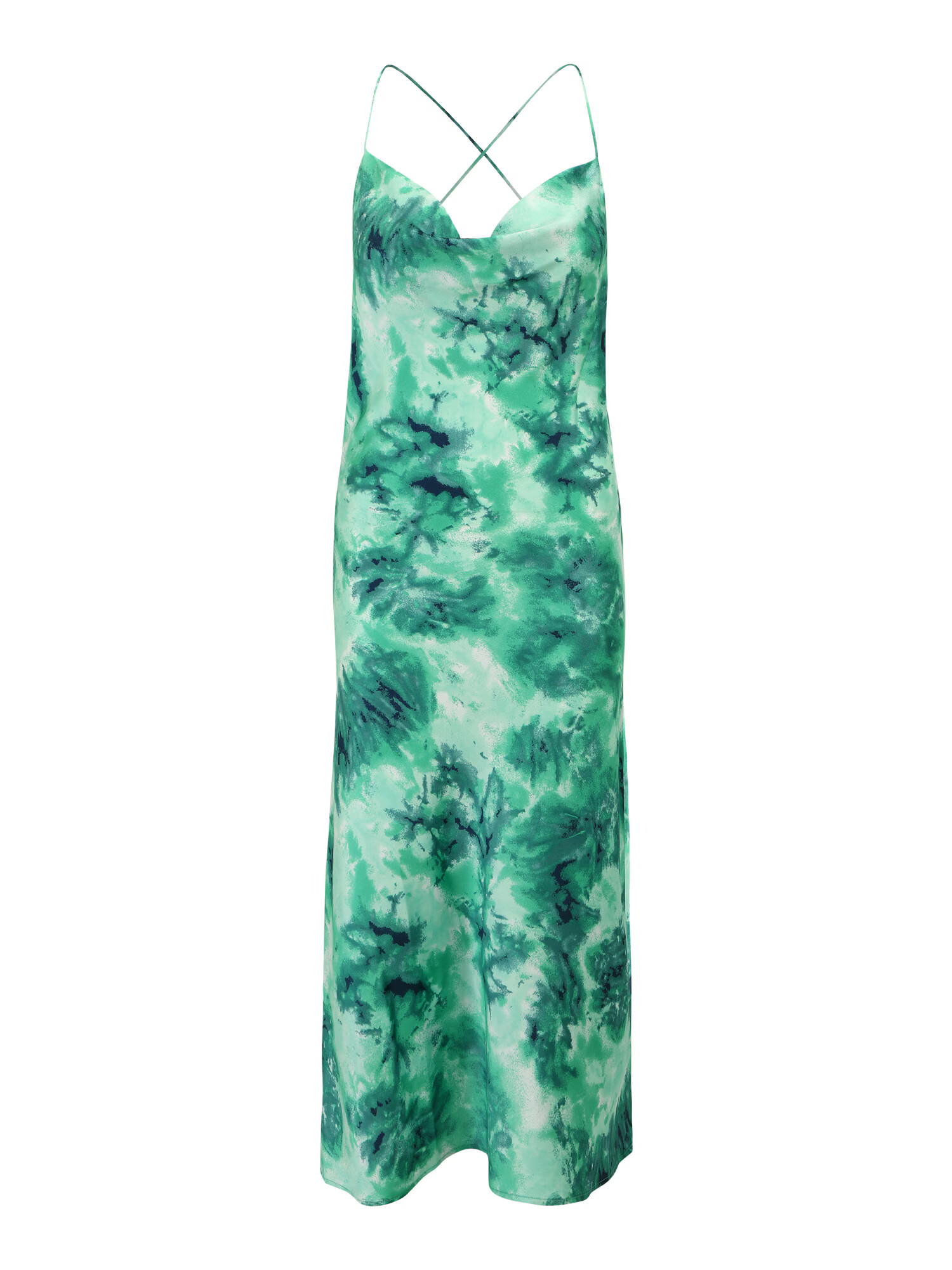 OBJECT Petite Rochie 'SUMAI' bleumarin / verde smarald / verde jad / alb - Pled.ro