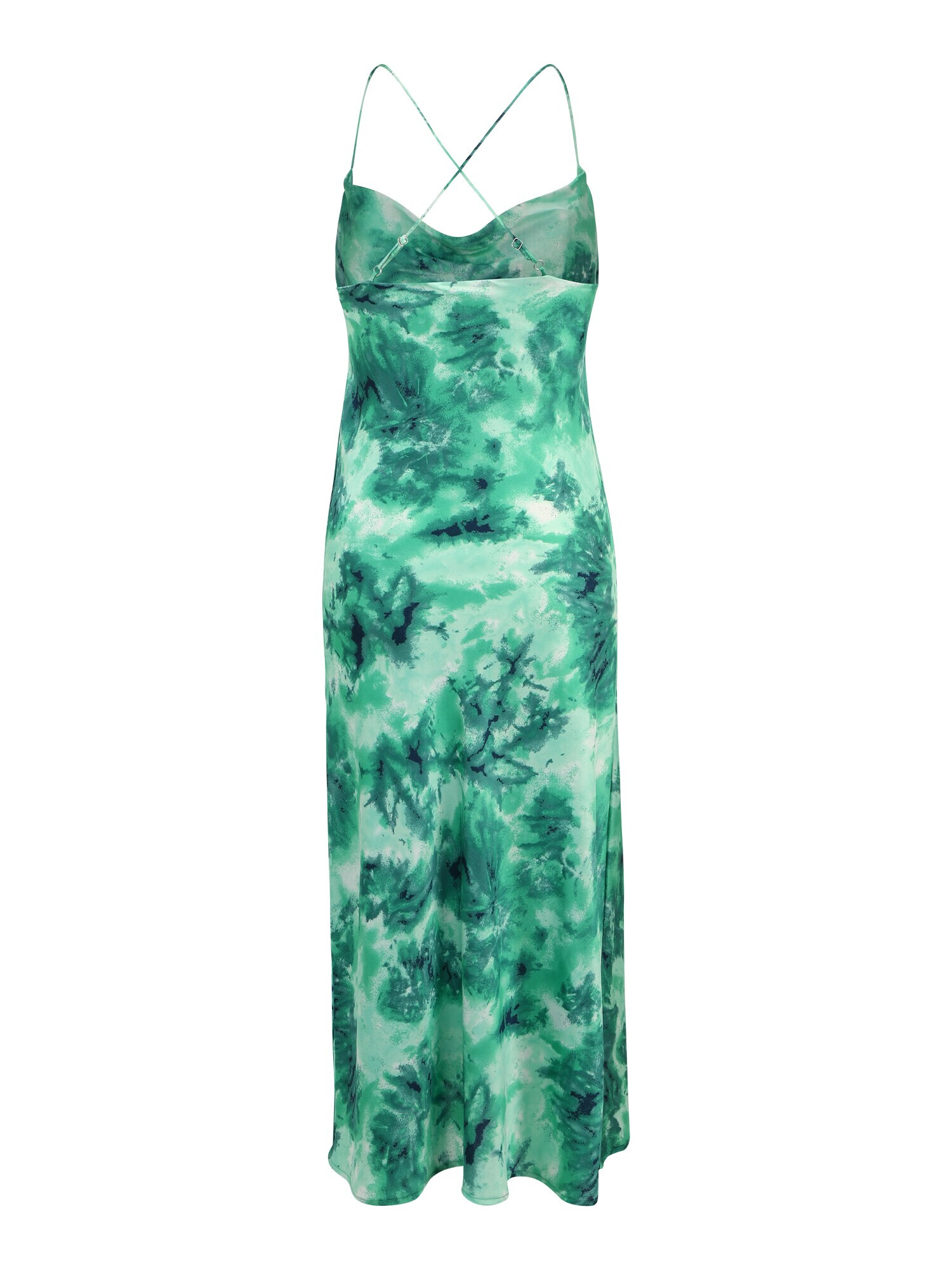 OBJECT Petite Rochie 'SUMAI' bleumarin / verde smarald / verde jad / alb - Pled.ro