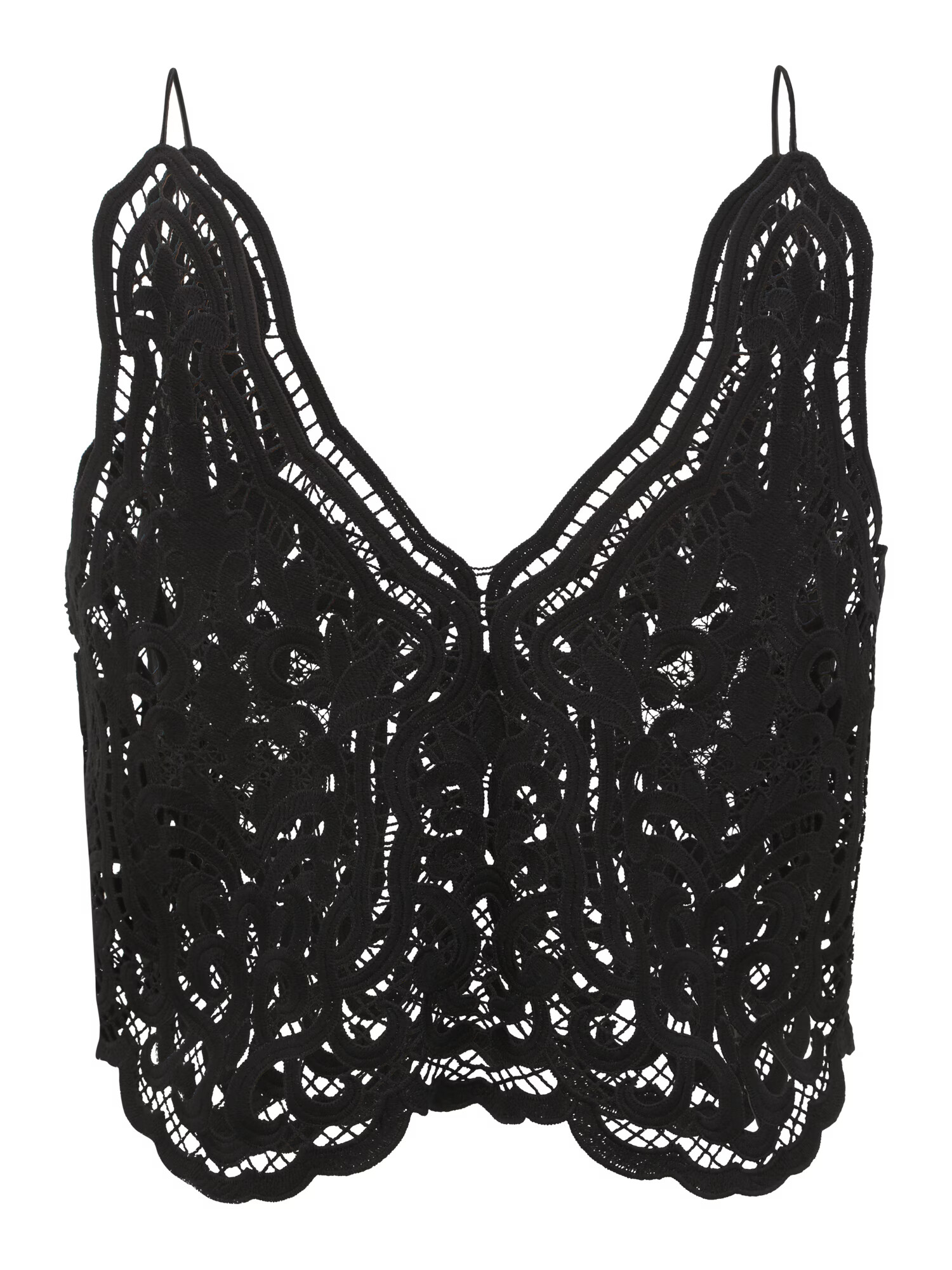 OBJECT Petite Top 'ZAHAR' negru - Pled.ro