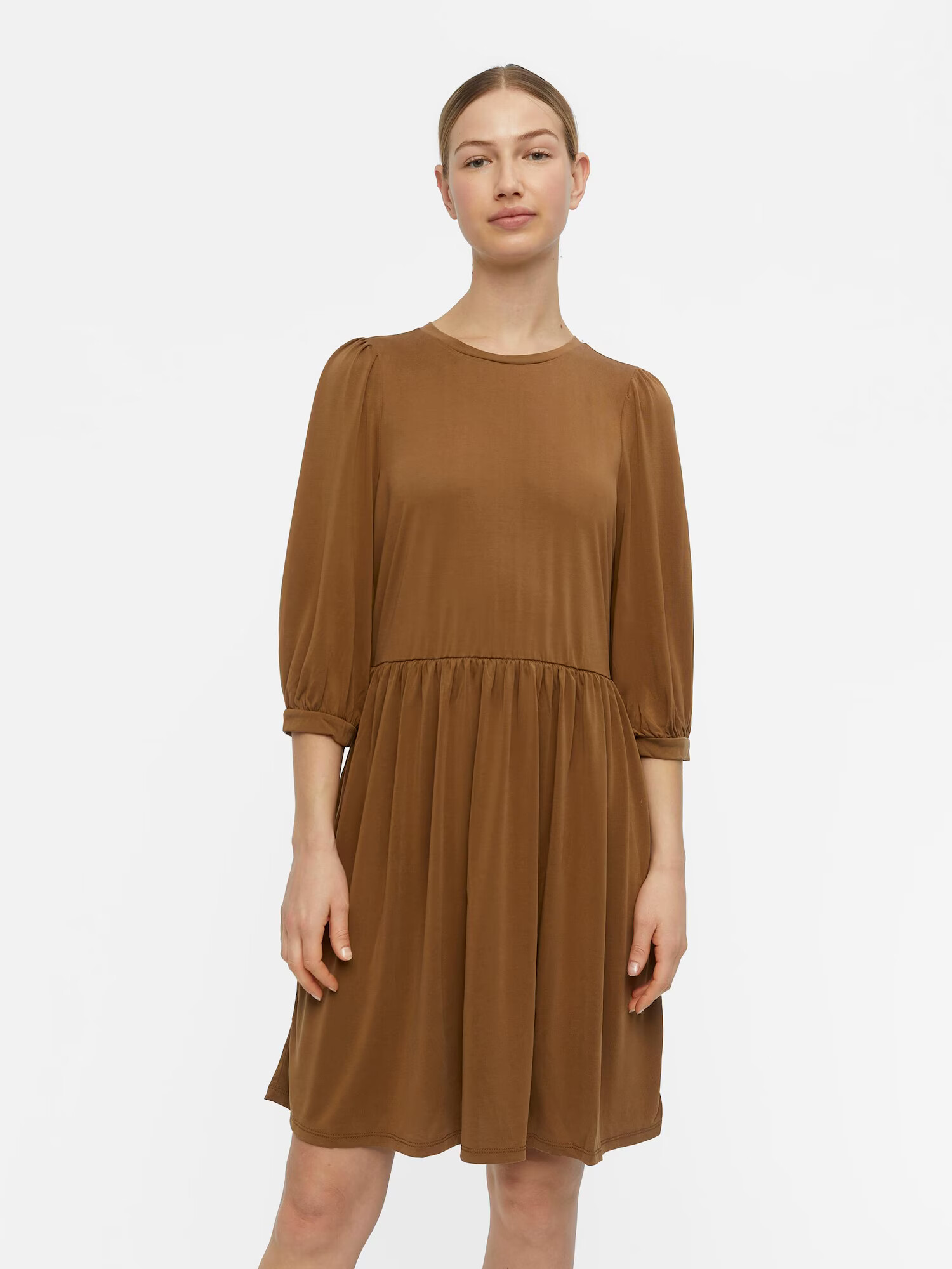 OBJECT Rochie 'Annie' maro caramel - Pled.ro