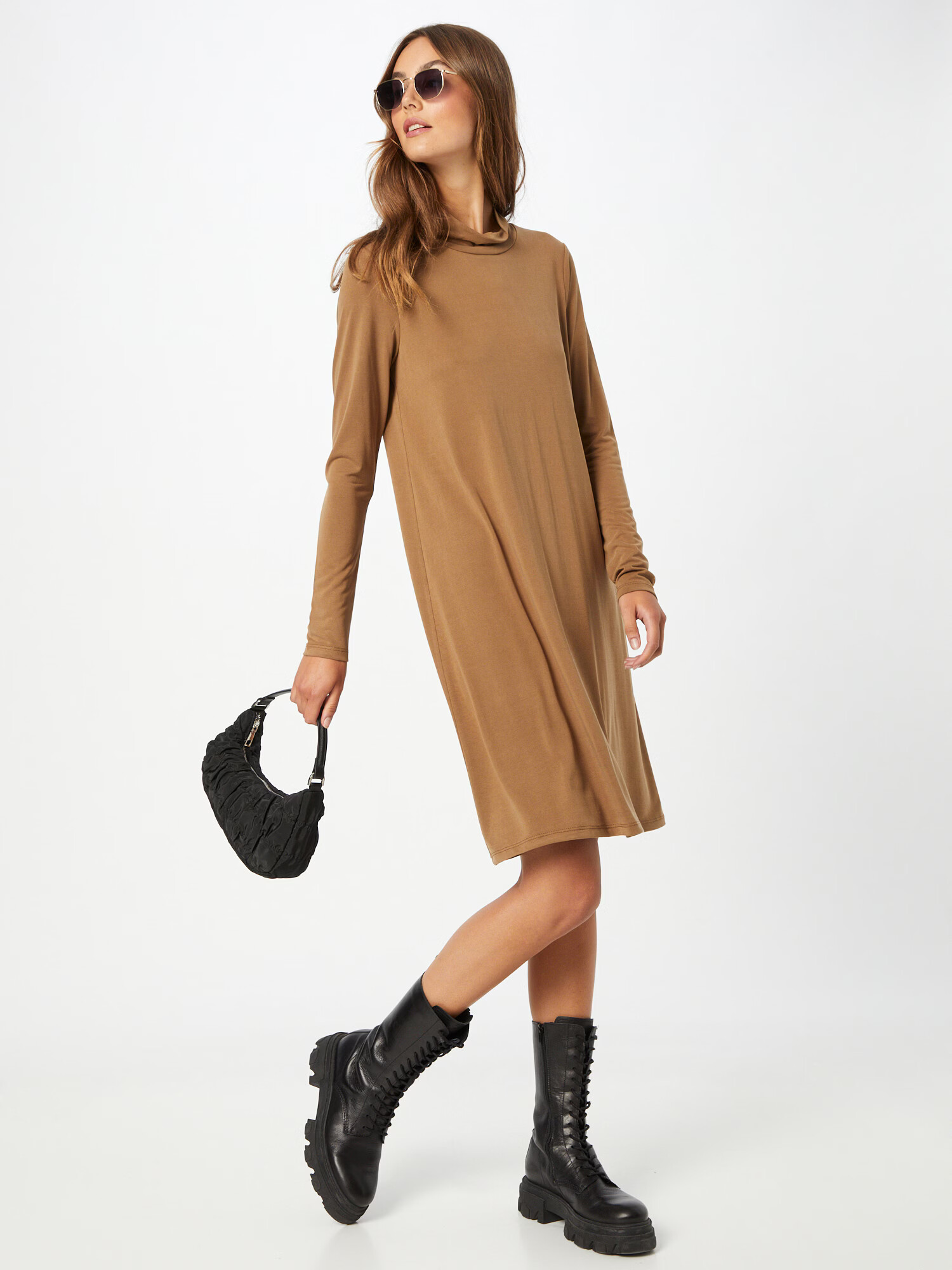 OBJECT Rochie 'Annie' maro caramel - Pled.ro