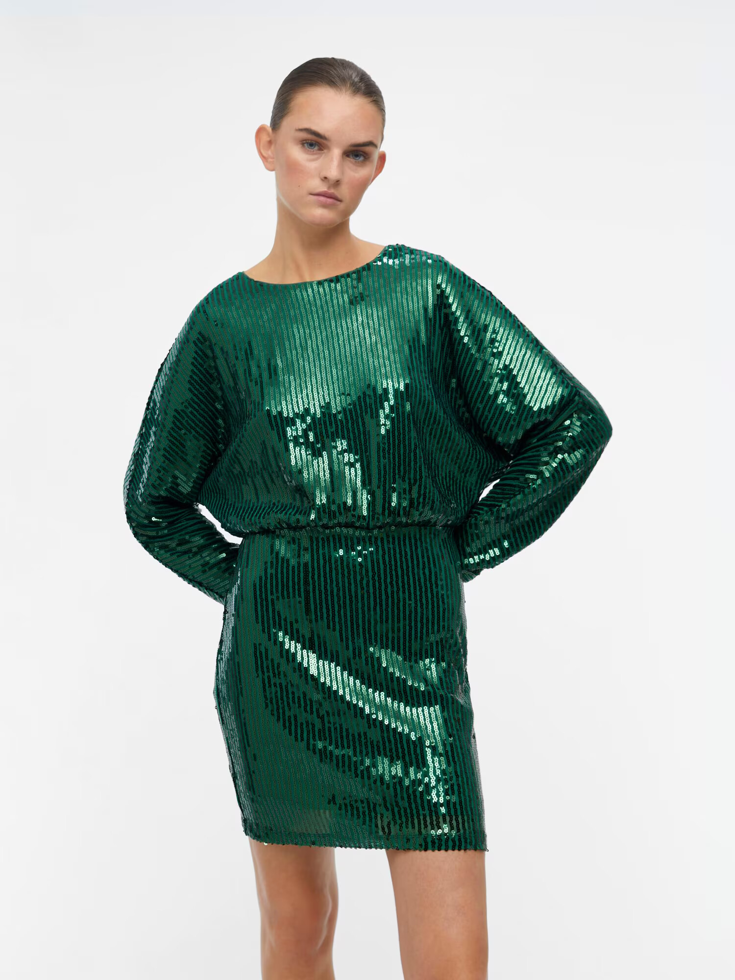 OBJECT Rochie de cocktail 'Kiwi' verde închis - Pled.ro