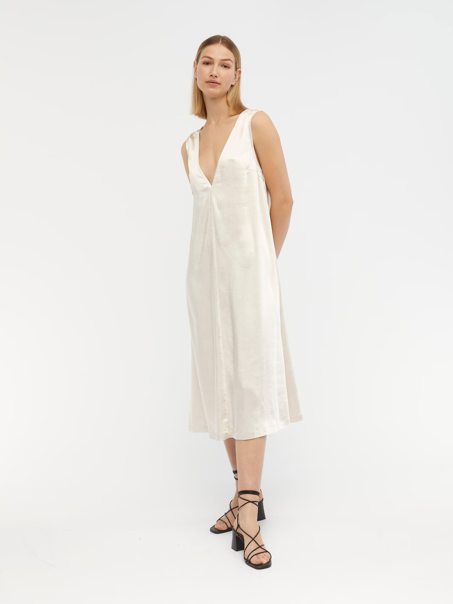 OBJECT Rochie de cocktail 'SISLA' crem - Pled.ro