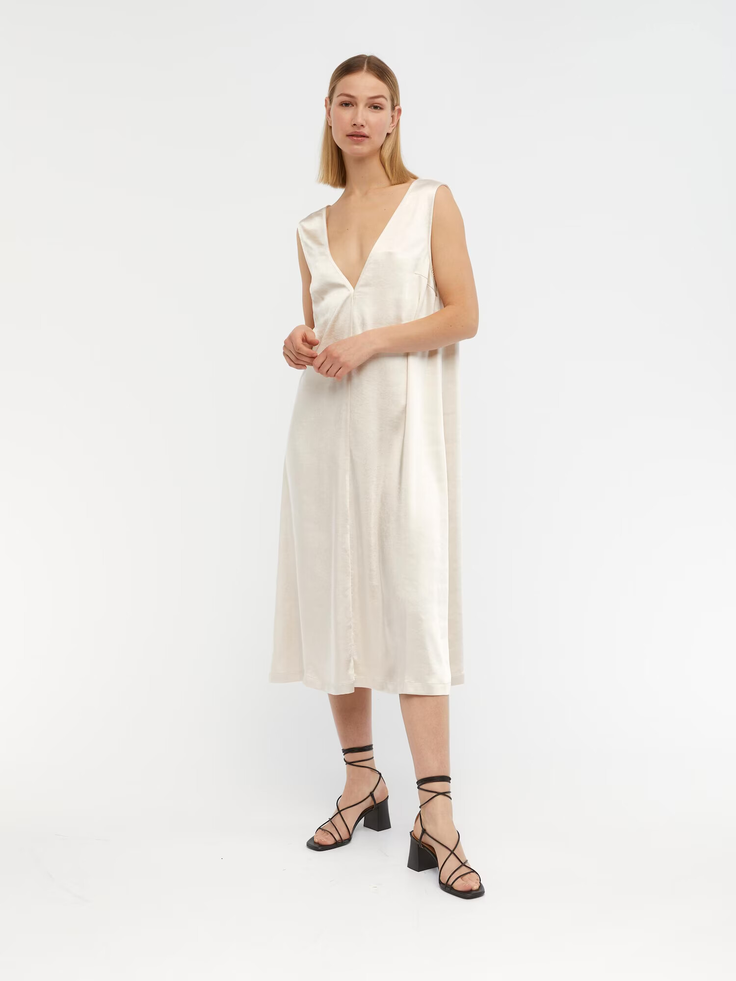 OBJECT Rochie de cocktail 'SISLA' crem - Pled.ro