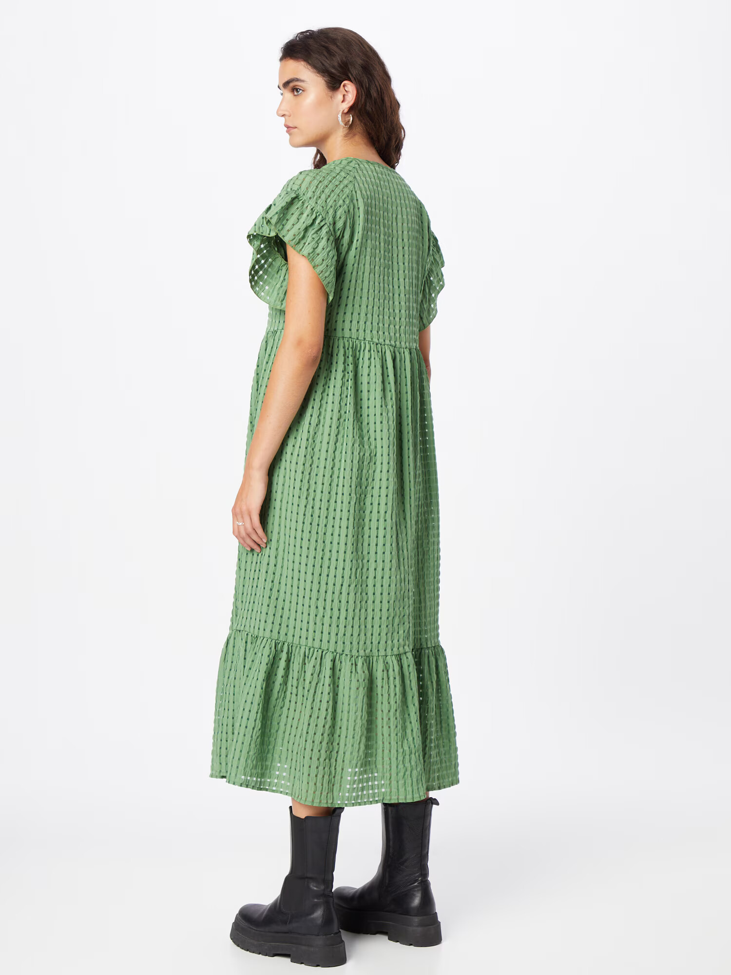 OBJECT Rochie 'Vita' verde iarbă - Pled.ro