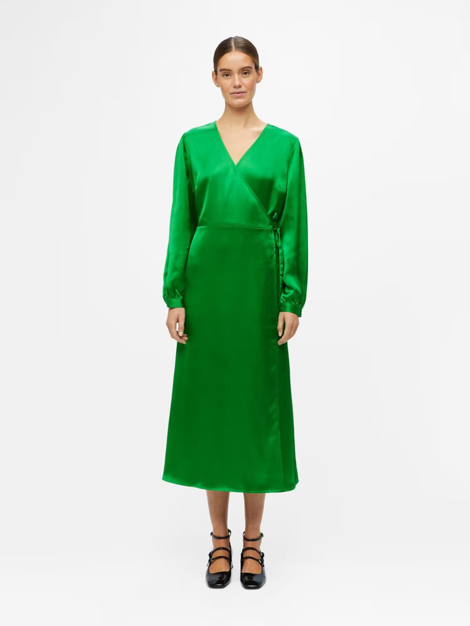 OBJECT Rochie 'Naya' verde iarbă - Pled.ro